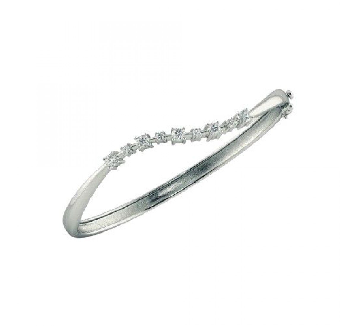 Groove Diamond Bracelet