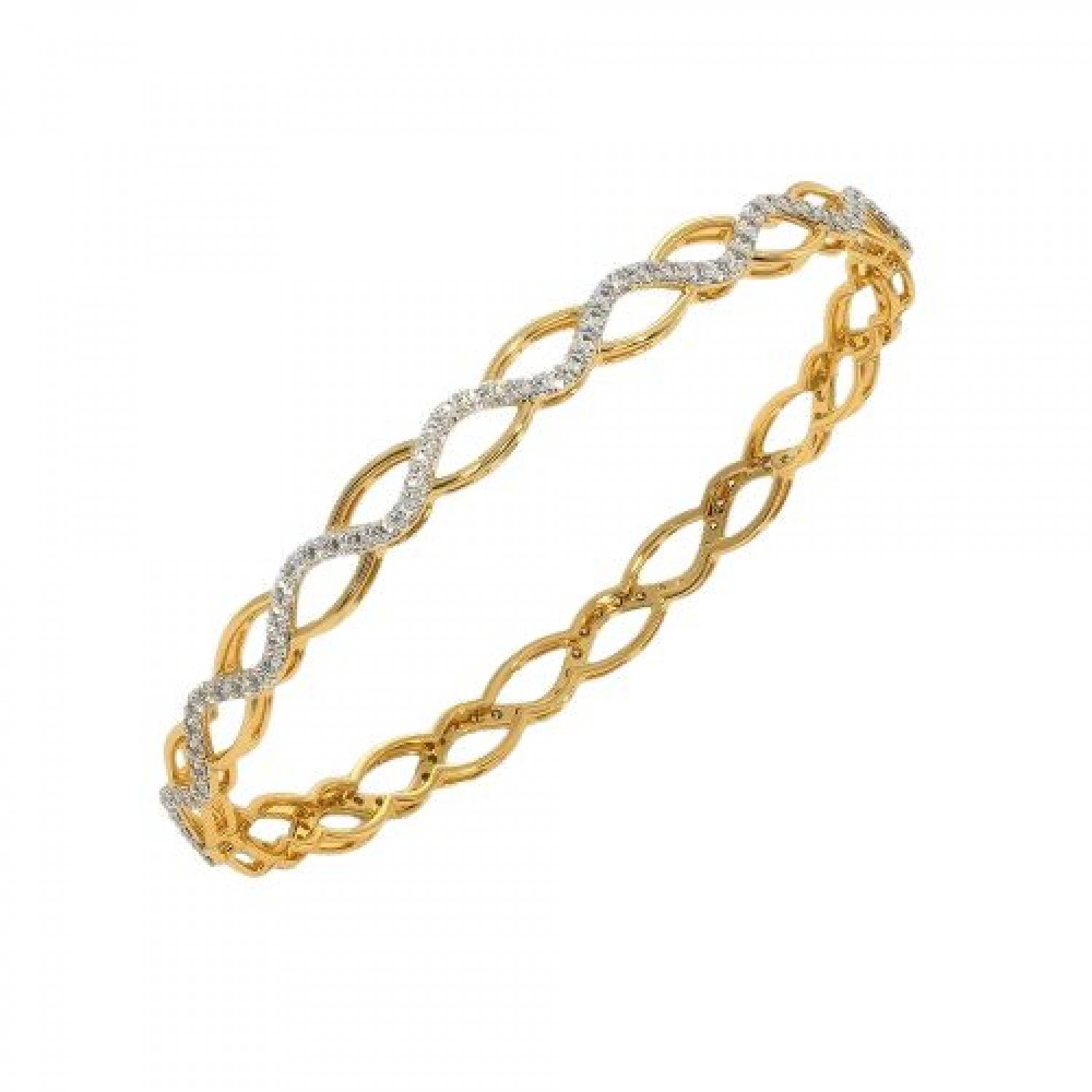 Glamorous Aira Diamond Bangles