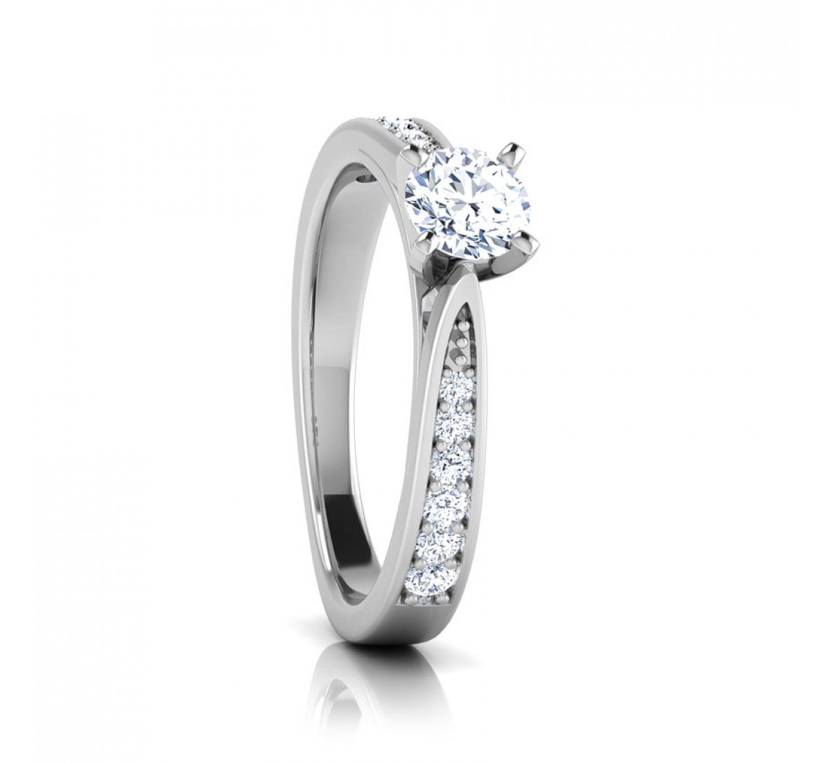 Zest Solitaire Diamond Ring
