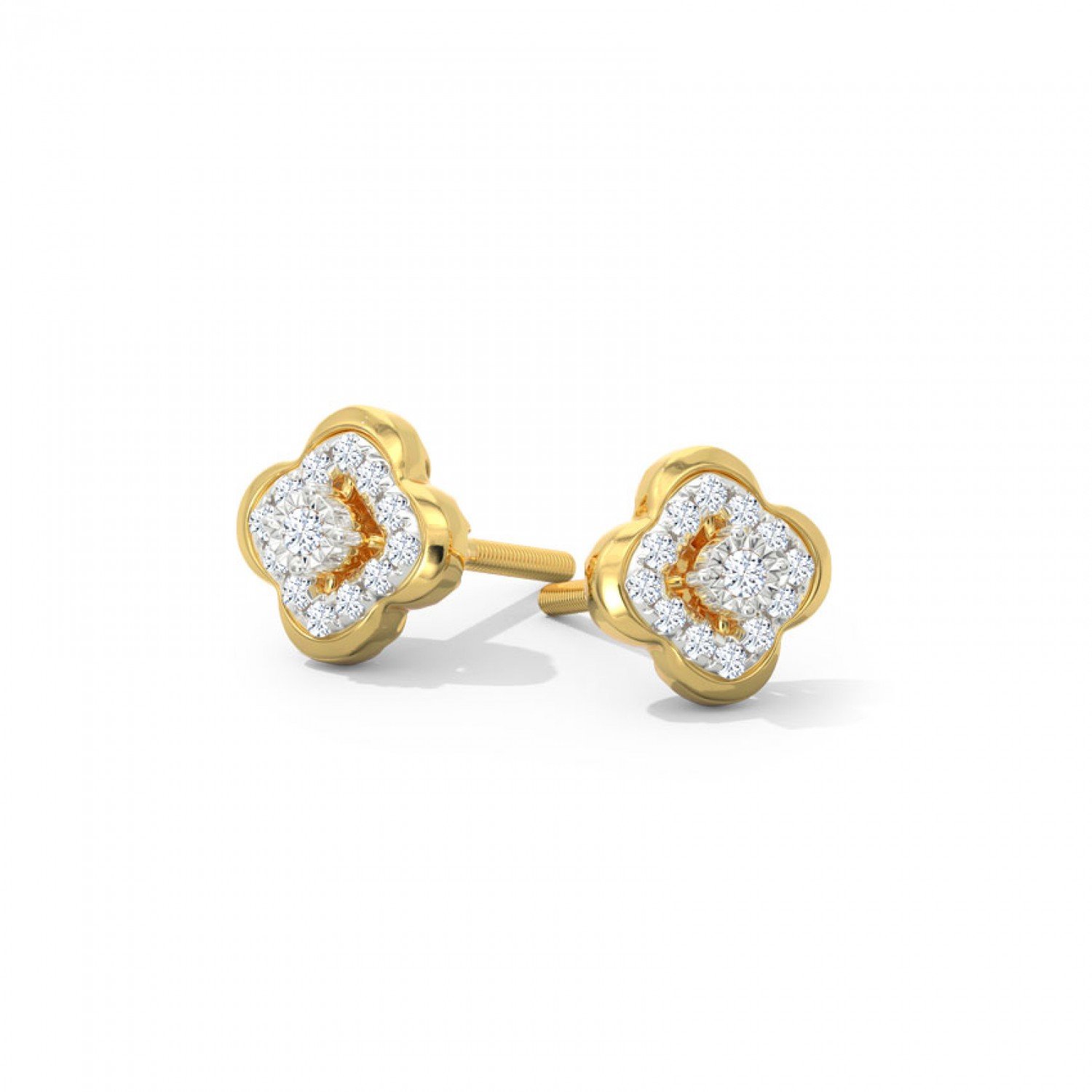 Emblematic Diamond Earrings