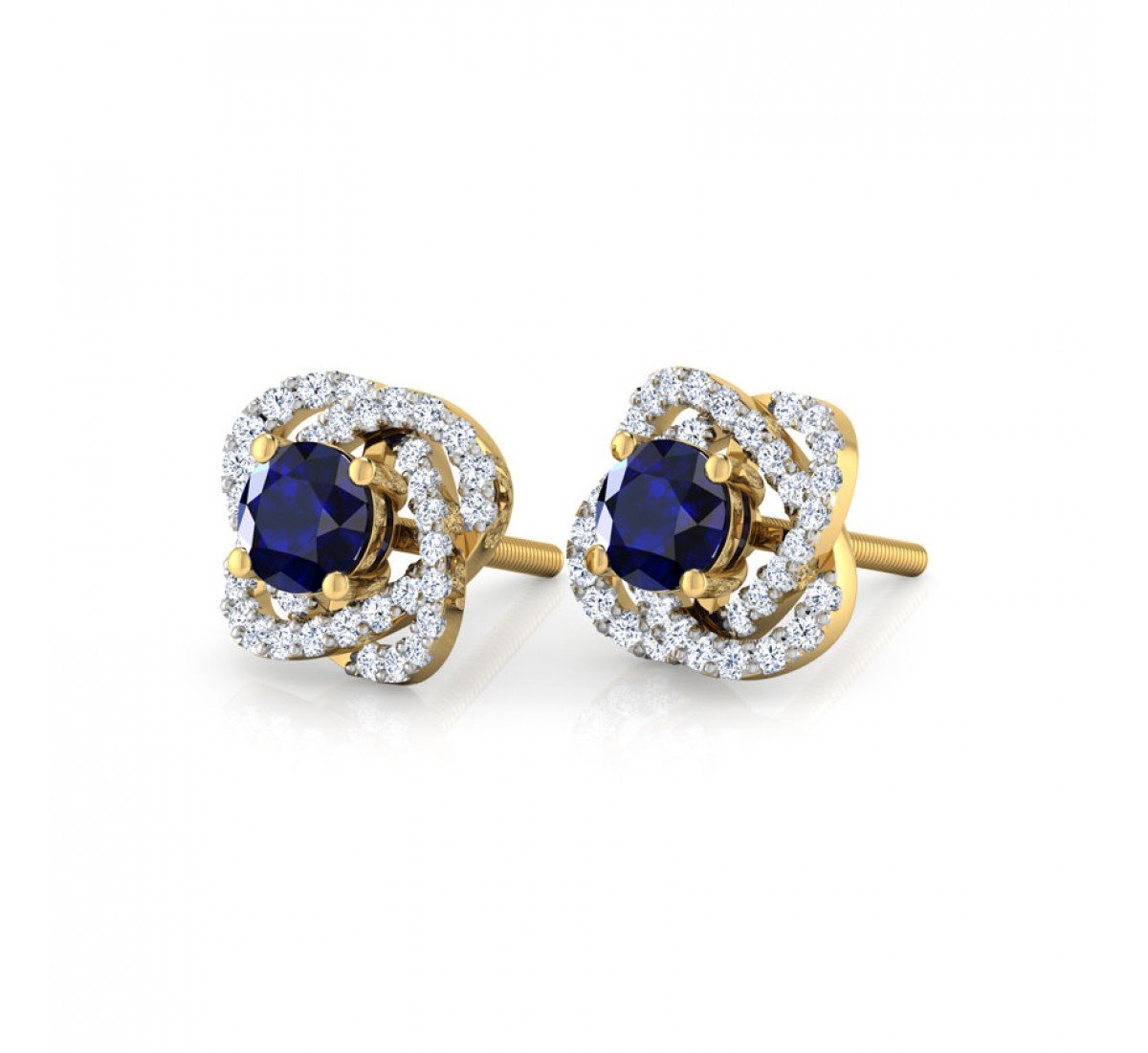 Nectarine Diamond Earrings