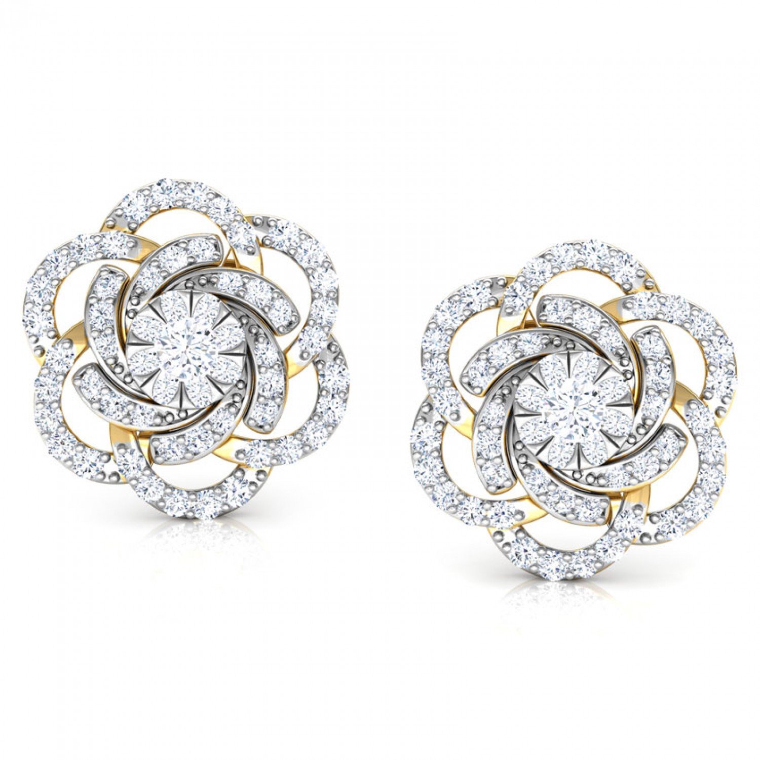 Nifty Diamond Earrings
