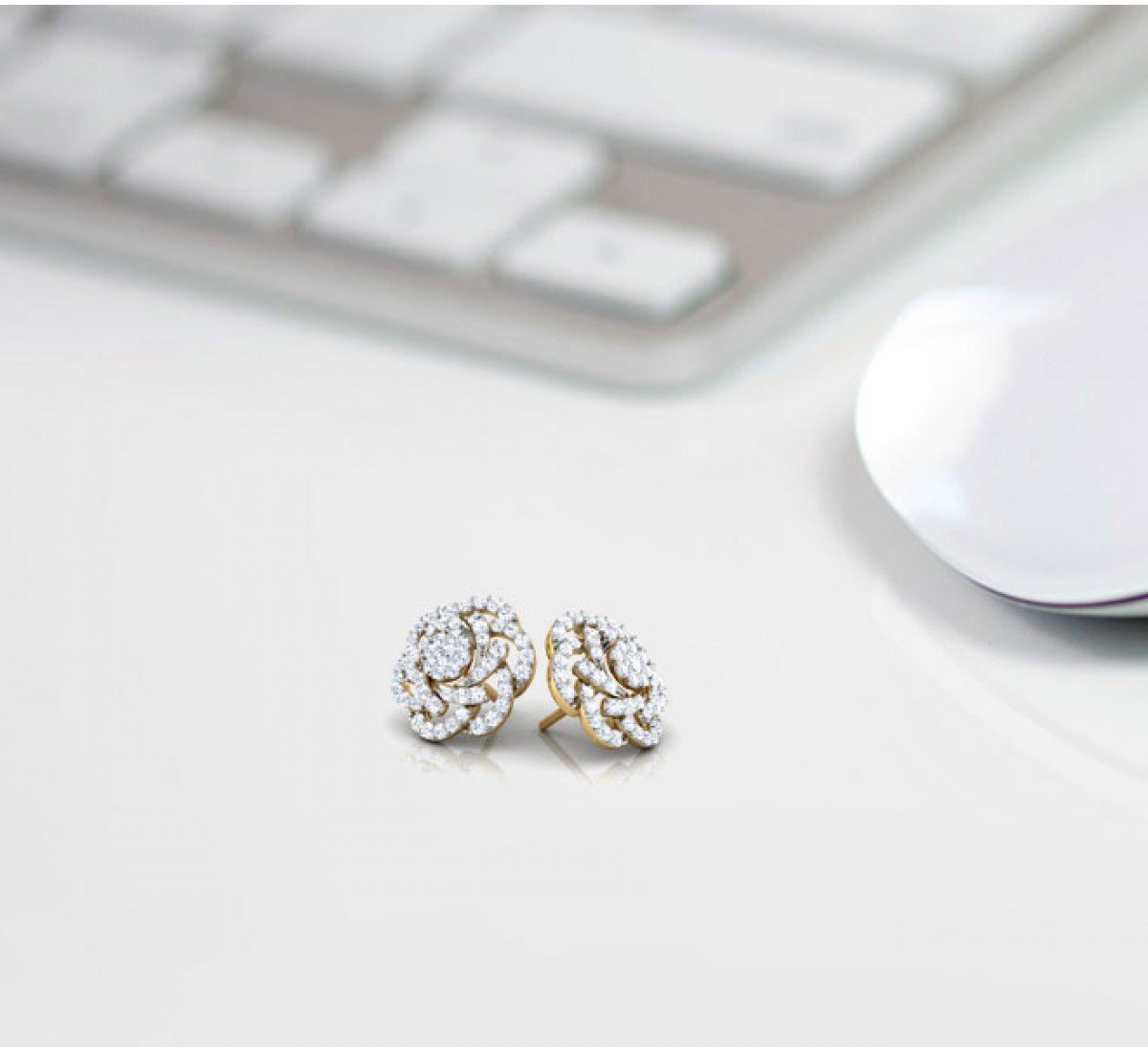 Nifty Diamond Earrings