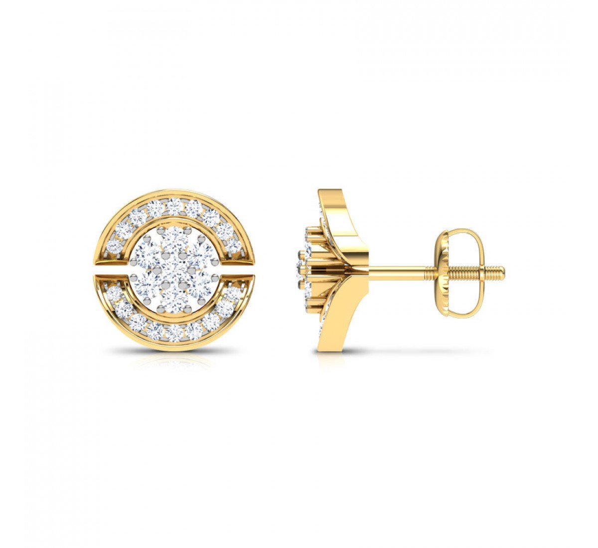 Abra Clematis Diamond Earrings