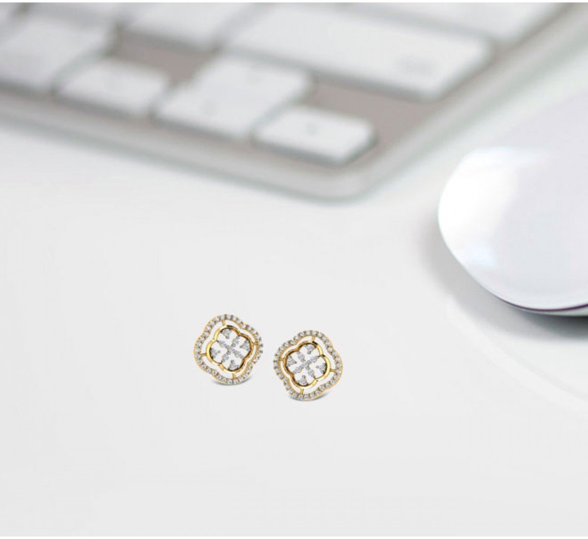 Palliate Diamond Earrings