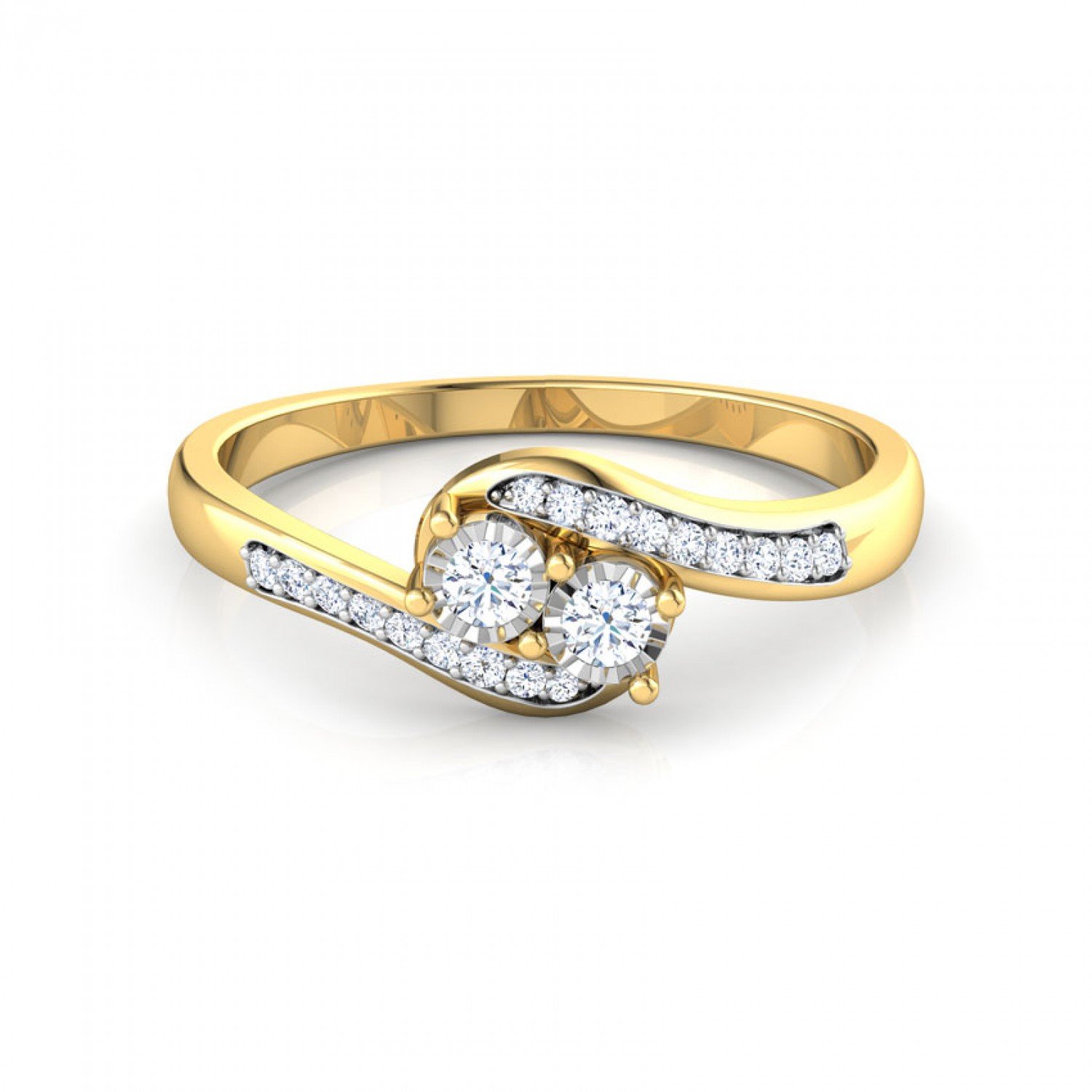 Lily Embrace Diamond Ring