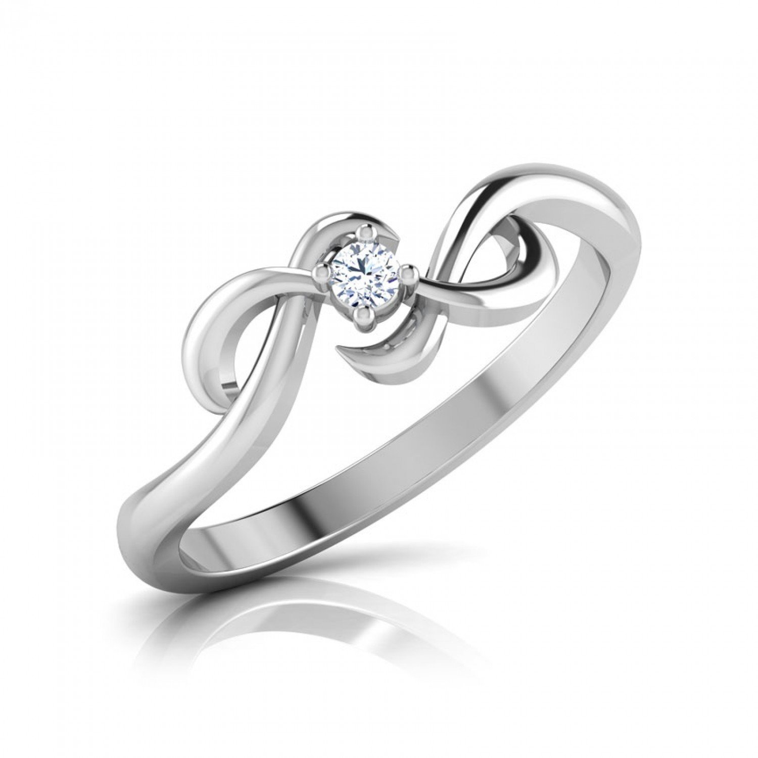 Twist Brice Diamond Ring