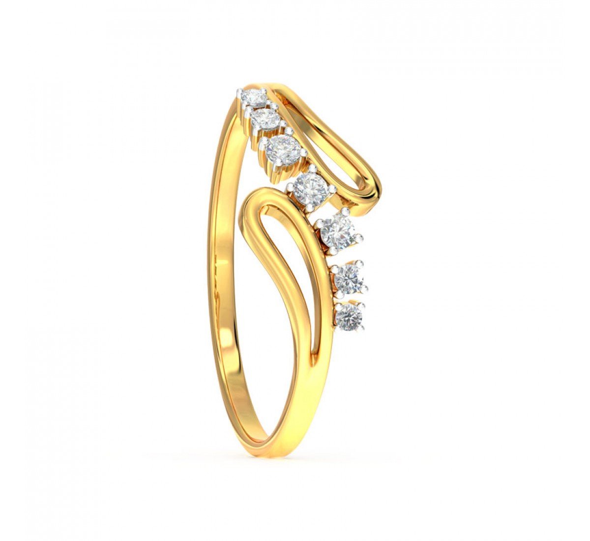 Essence Scatter Diamond Ring