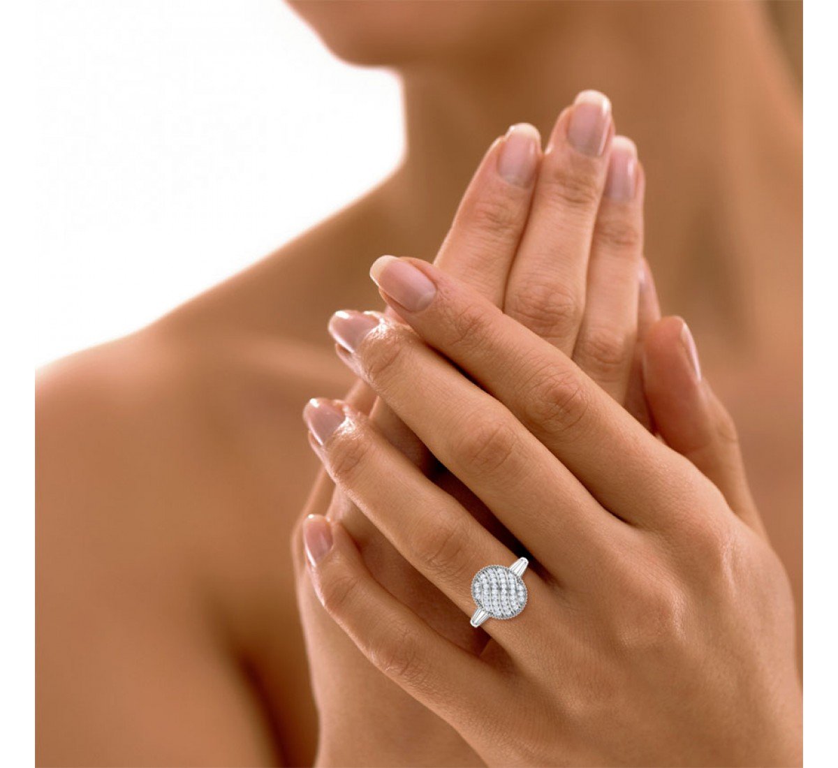 Entangle Miracle Twist Diamond Ring