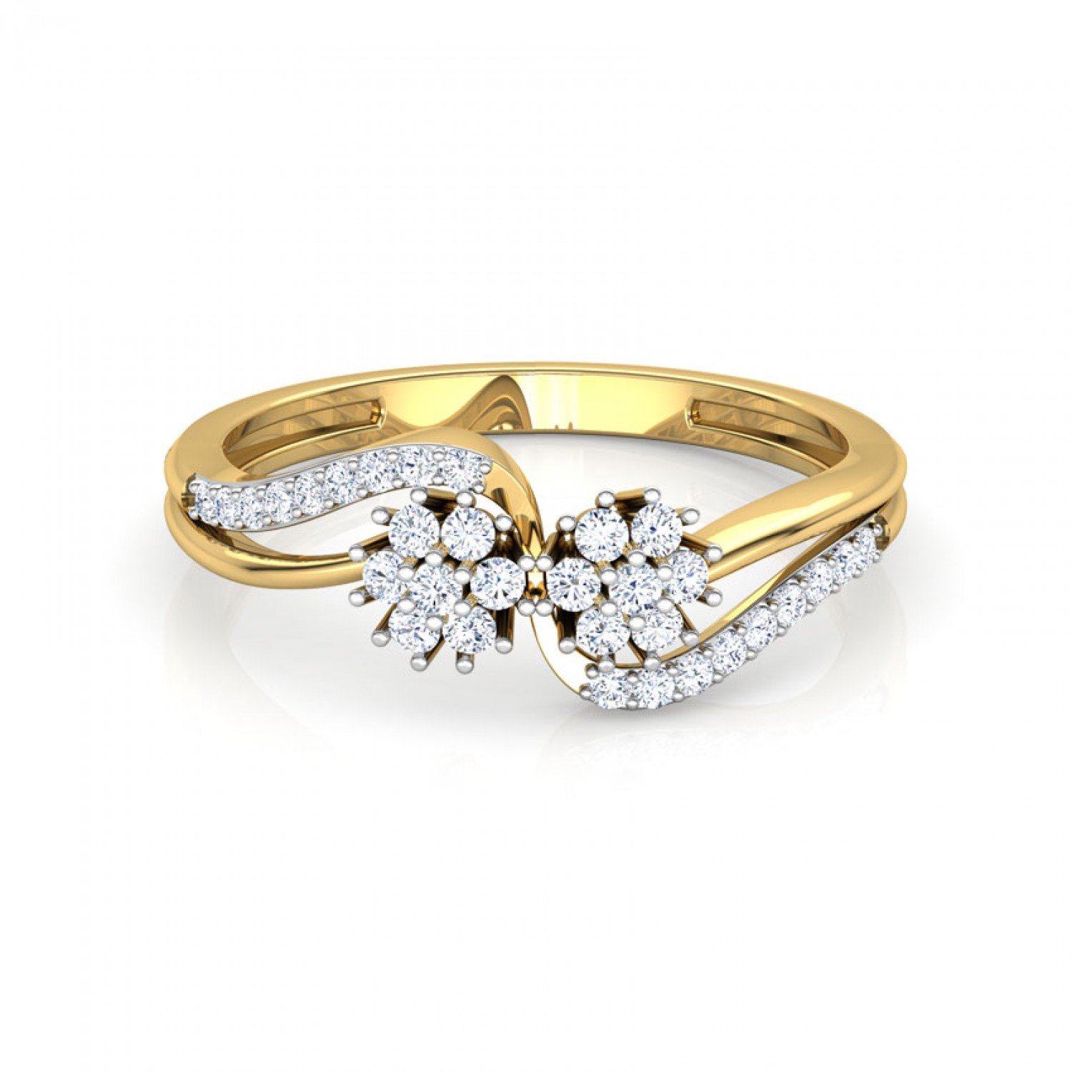 Twilight Linear Diamond Ring