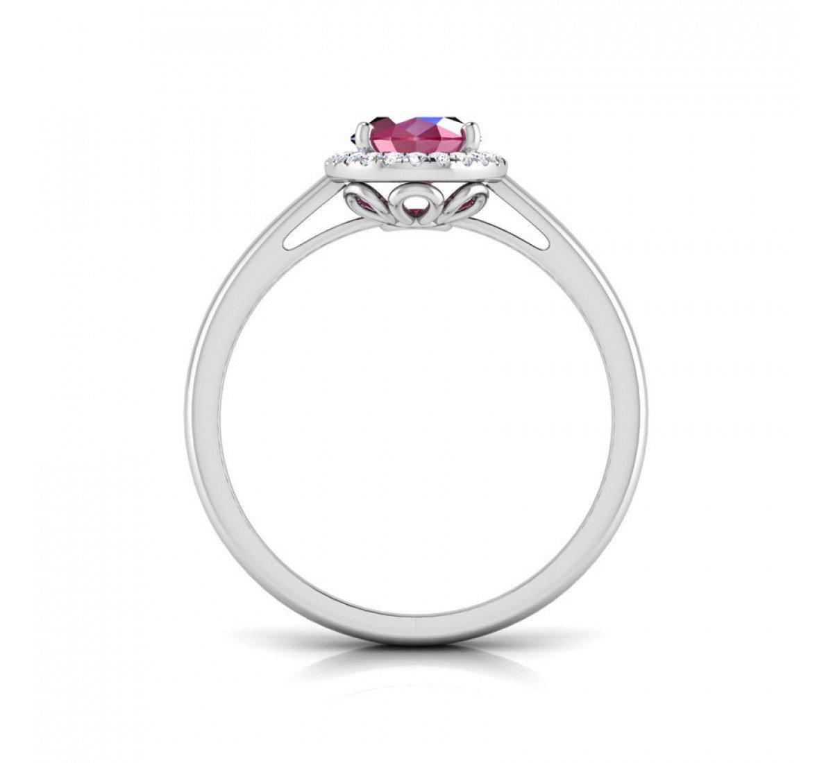 Gael Birthstone Diamond Ring