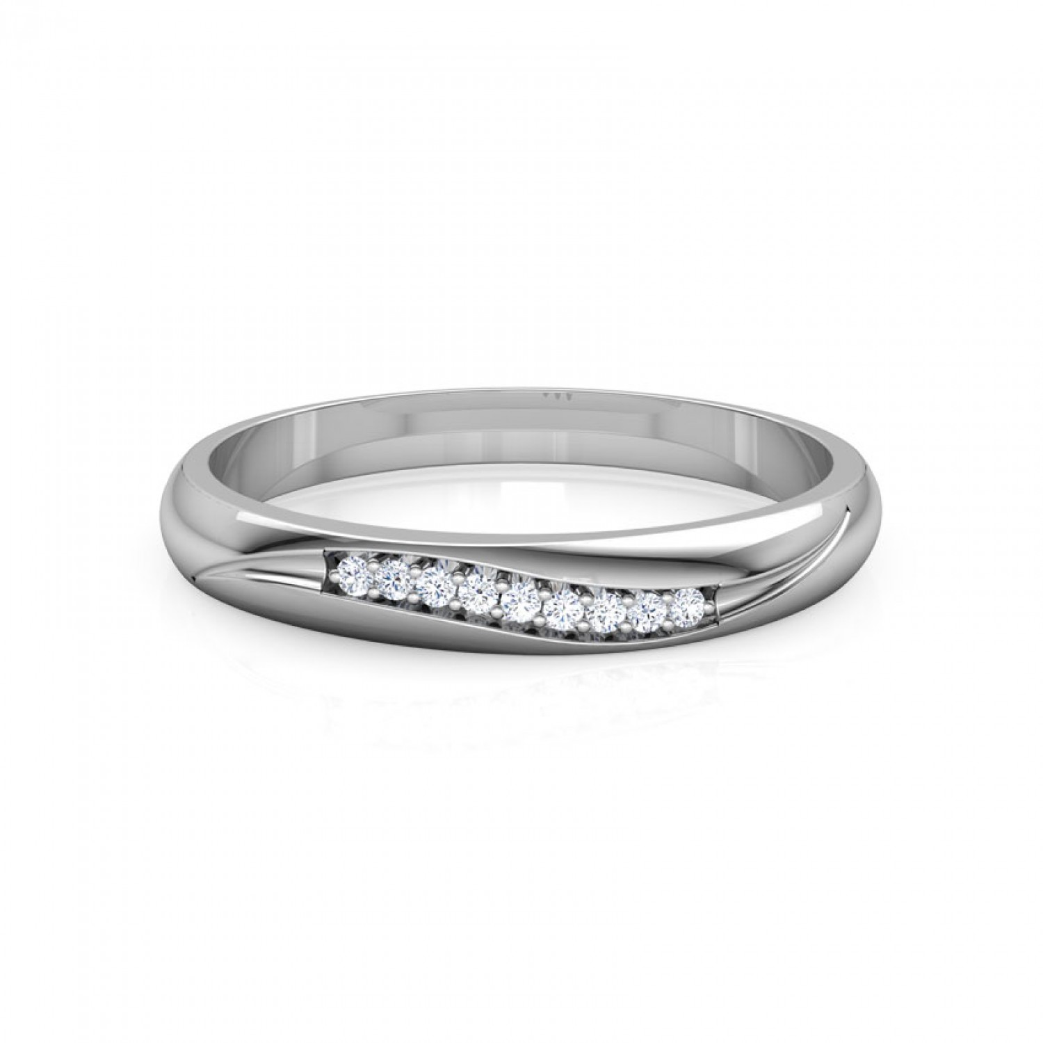Tyra Wave Spark Diamond Ring