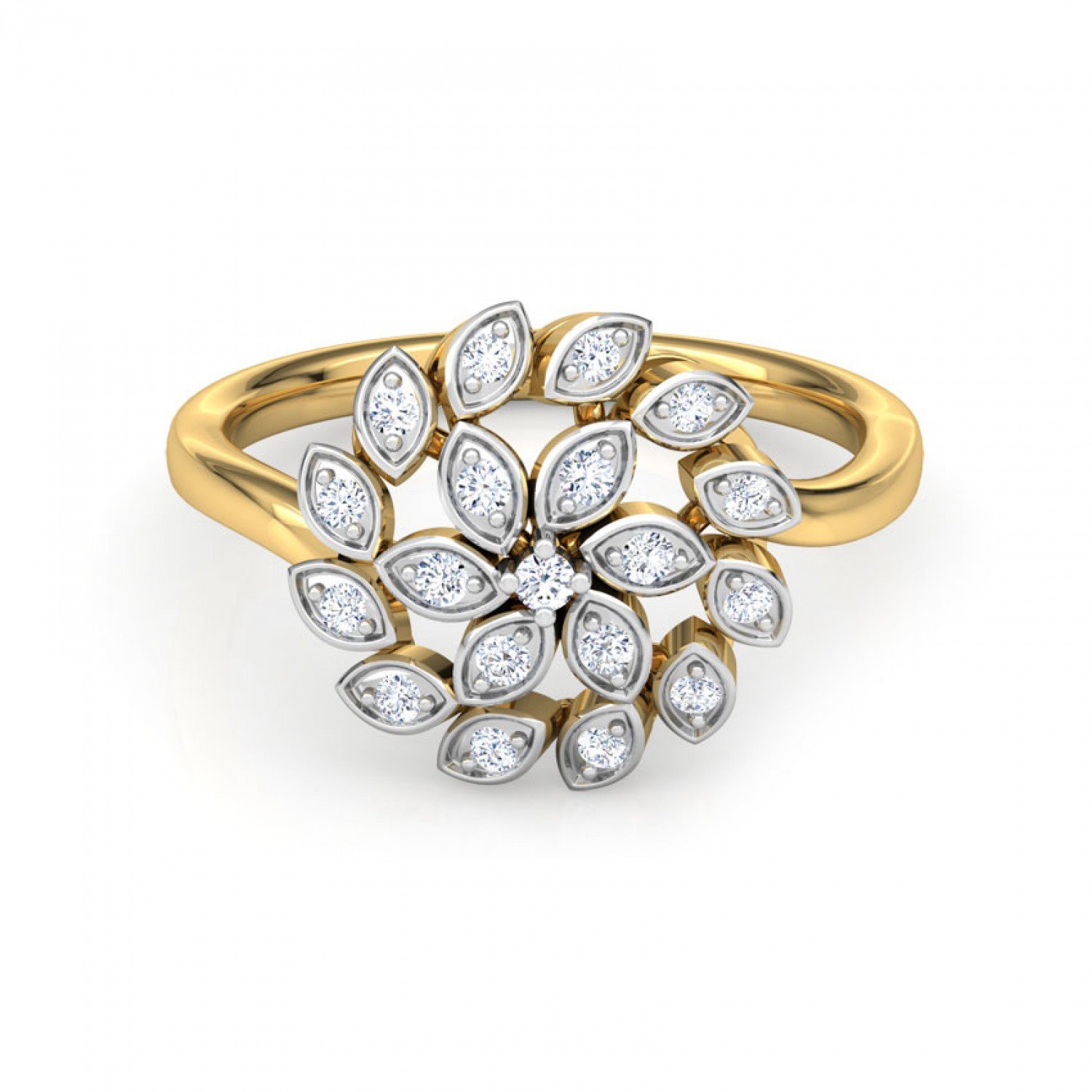 Petals Delicate Diamond Ring