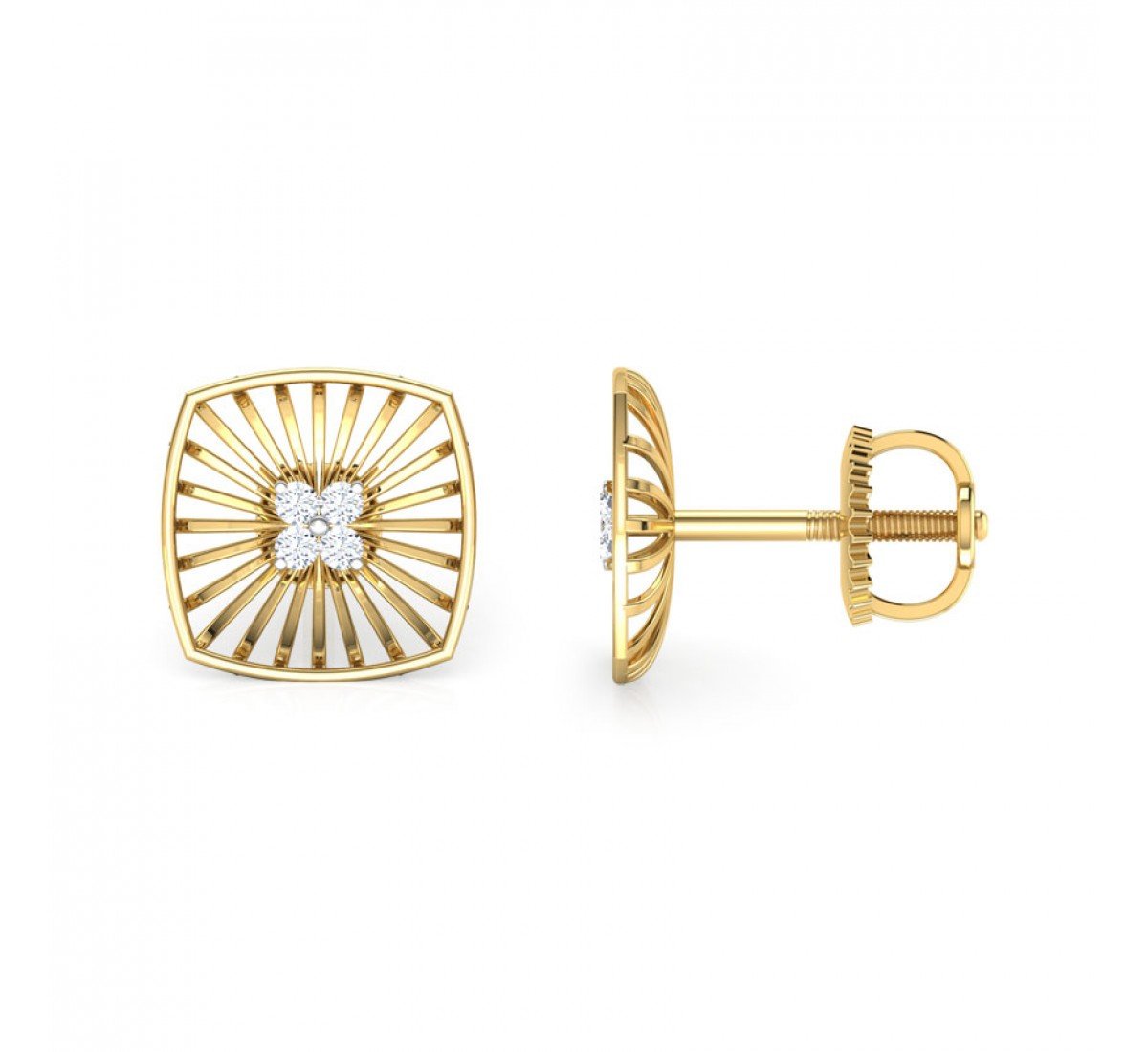Tether Diamond Earrings