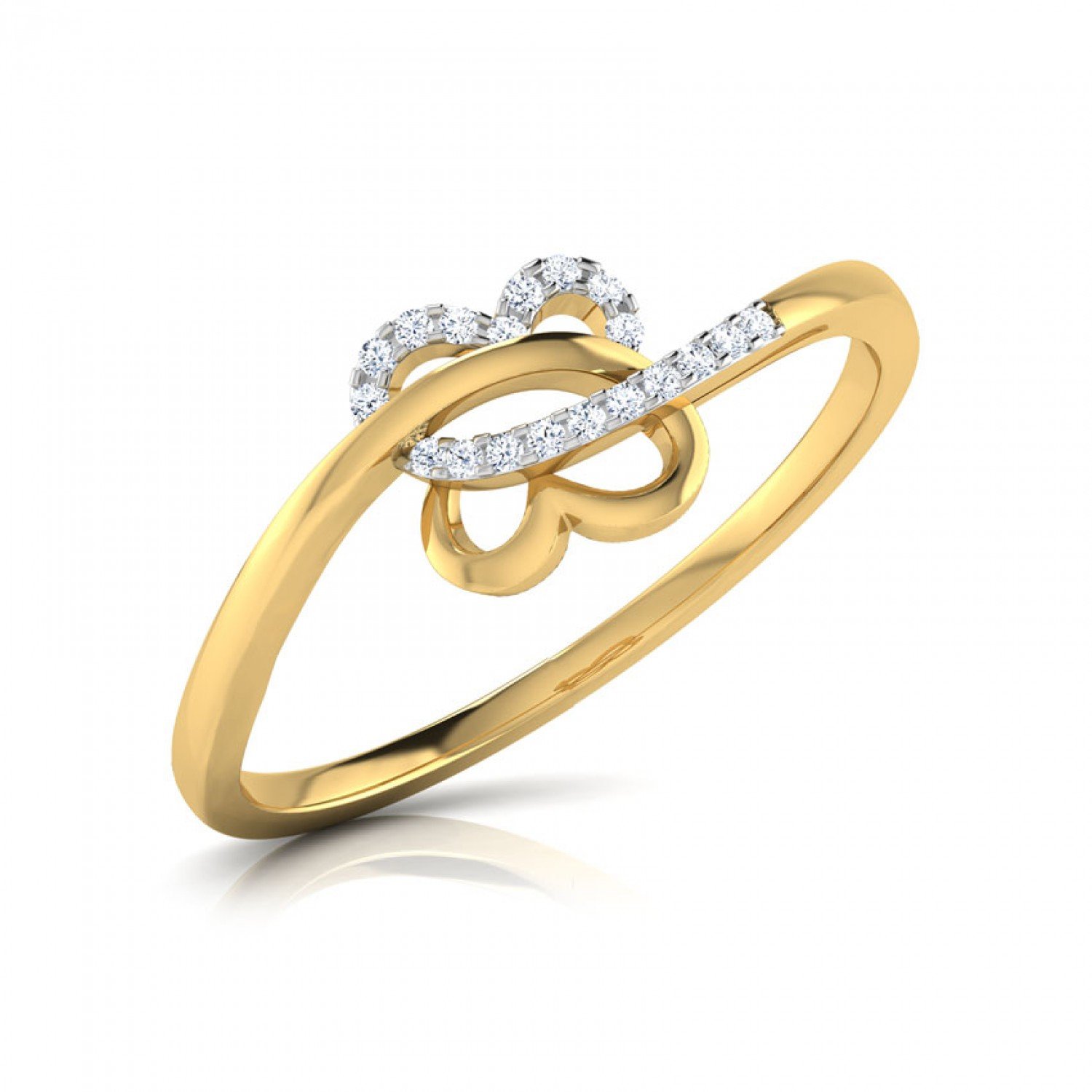 Senet Whirl Diamond Ring