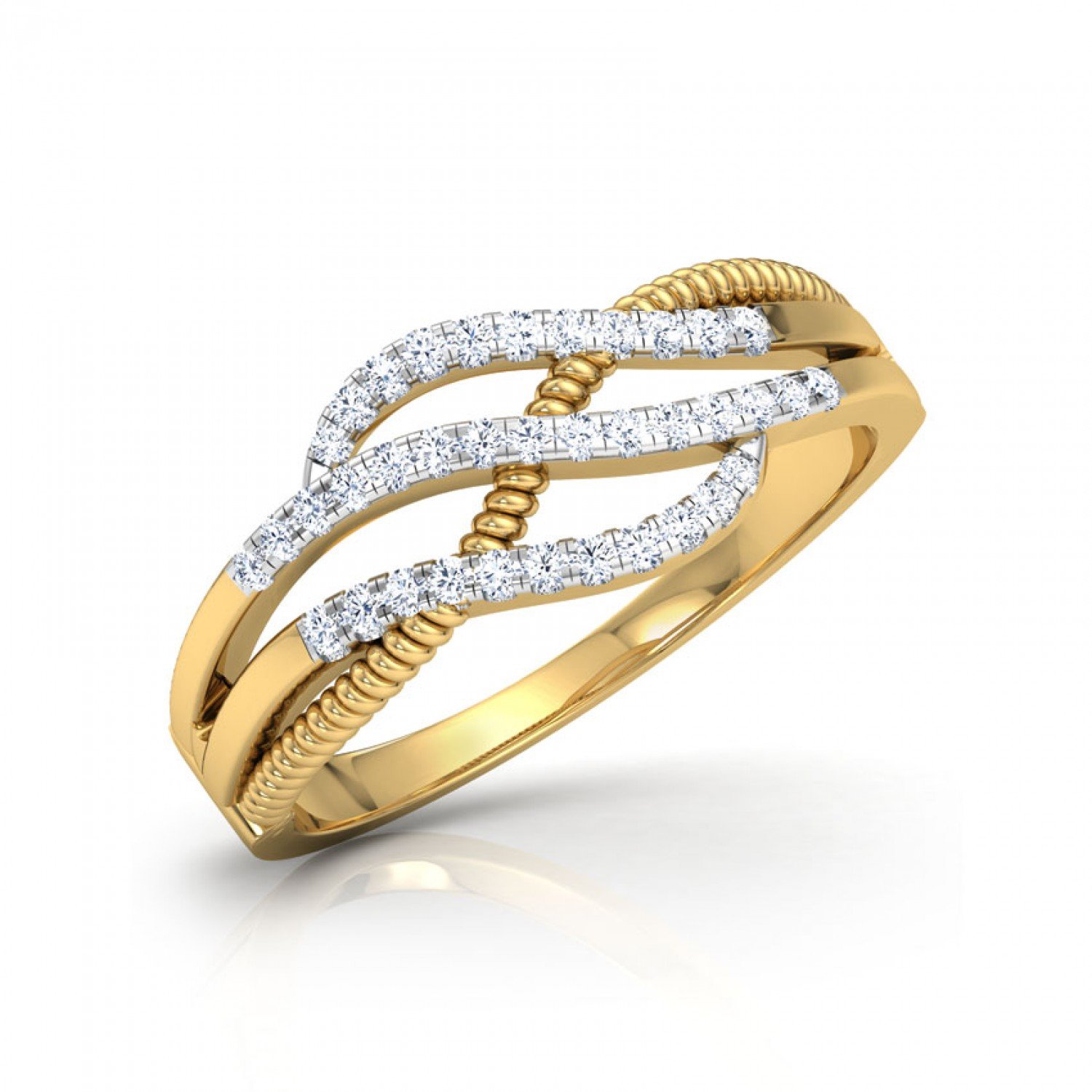 Tranquil Twinkle Diamond Ring