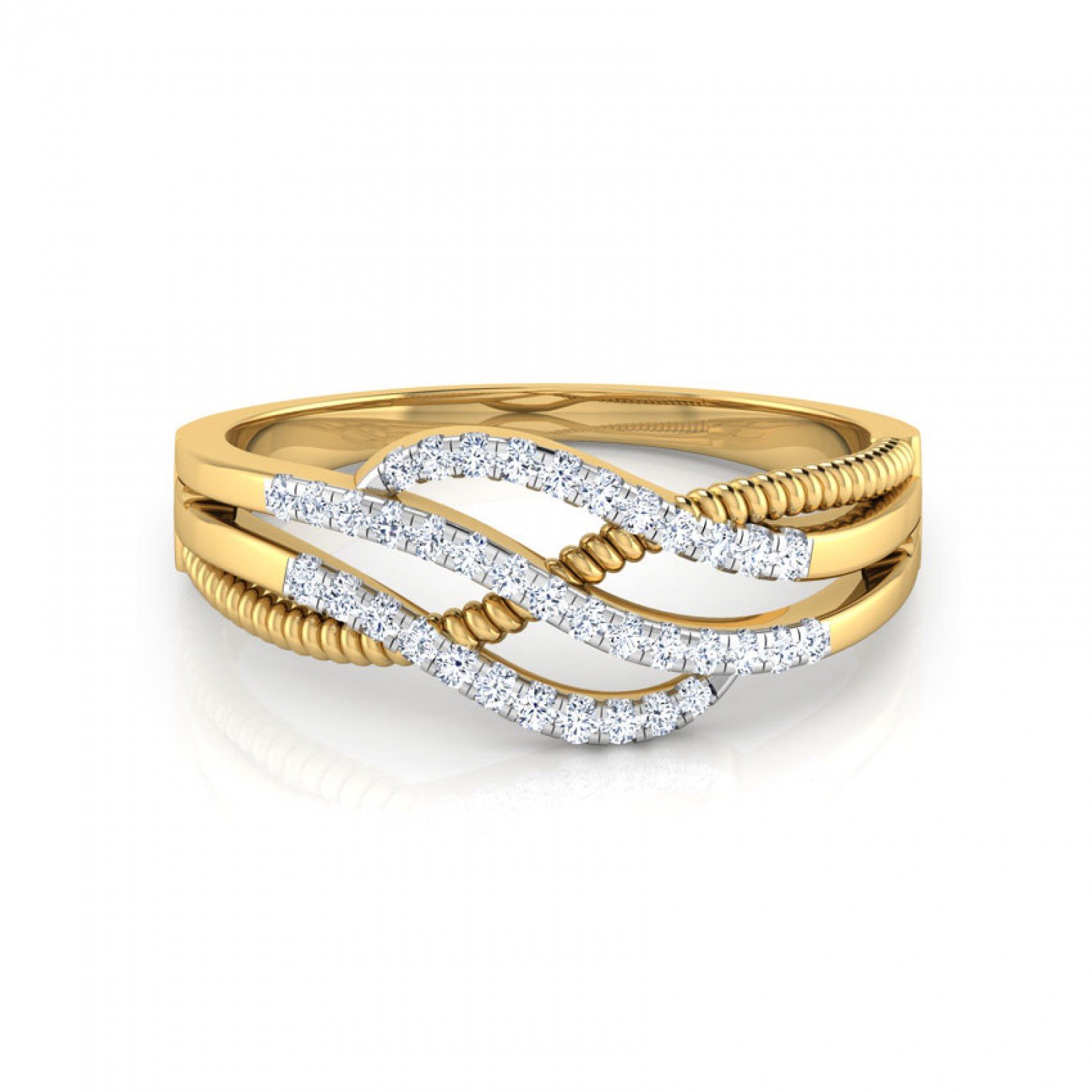 Tranquil Twinkle Diamond Ring