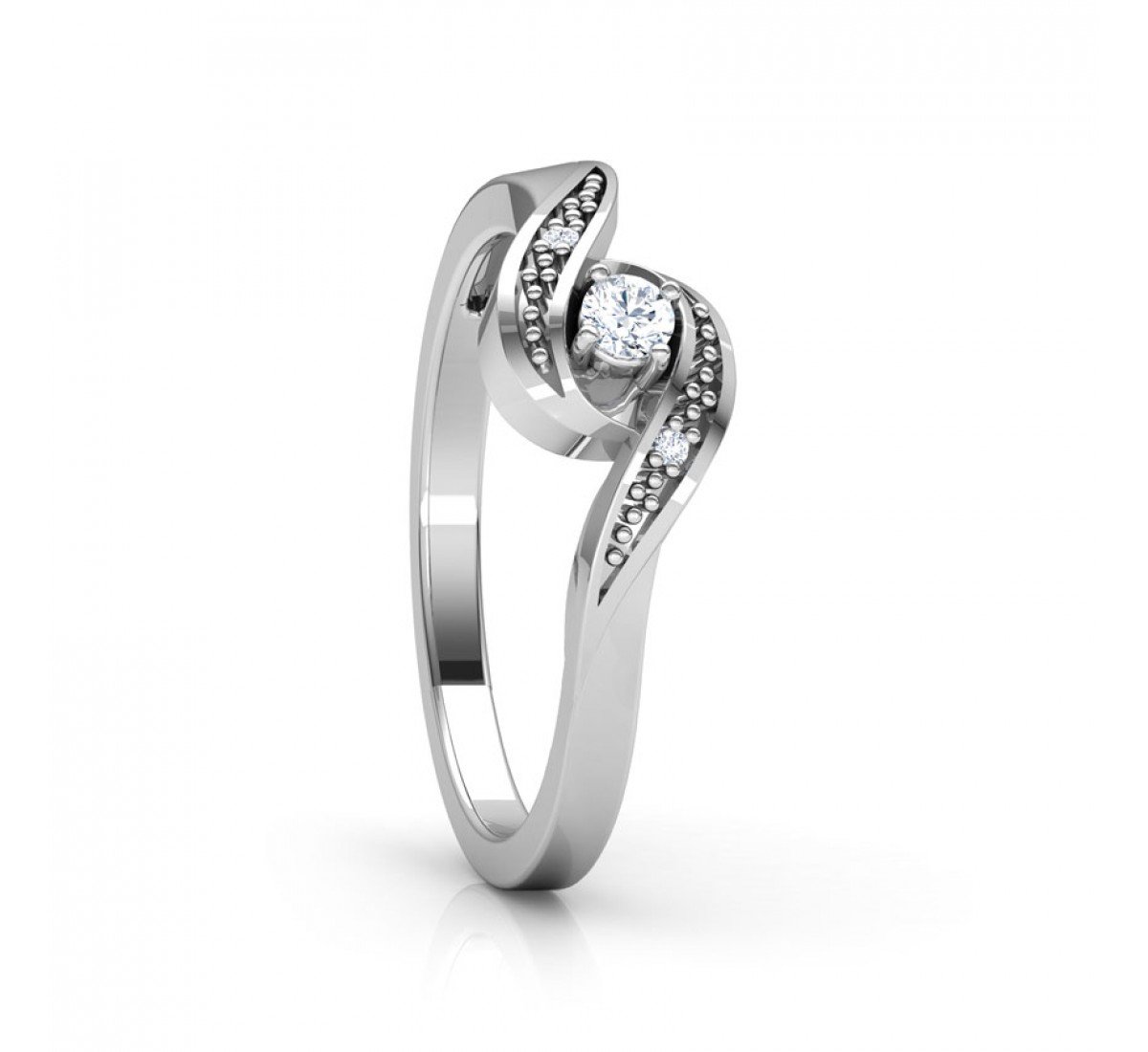 Tenebrous Jeweled Diamond Ring