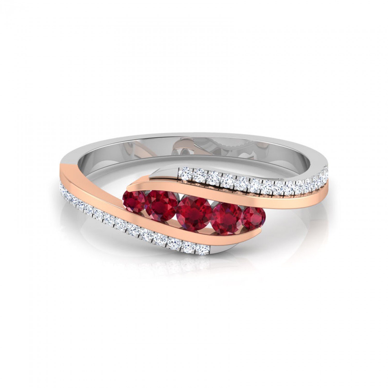 Radiant Glow Diamond Ring