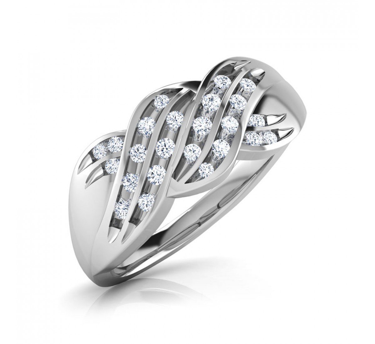 Dazzling Vine Diamond Ring