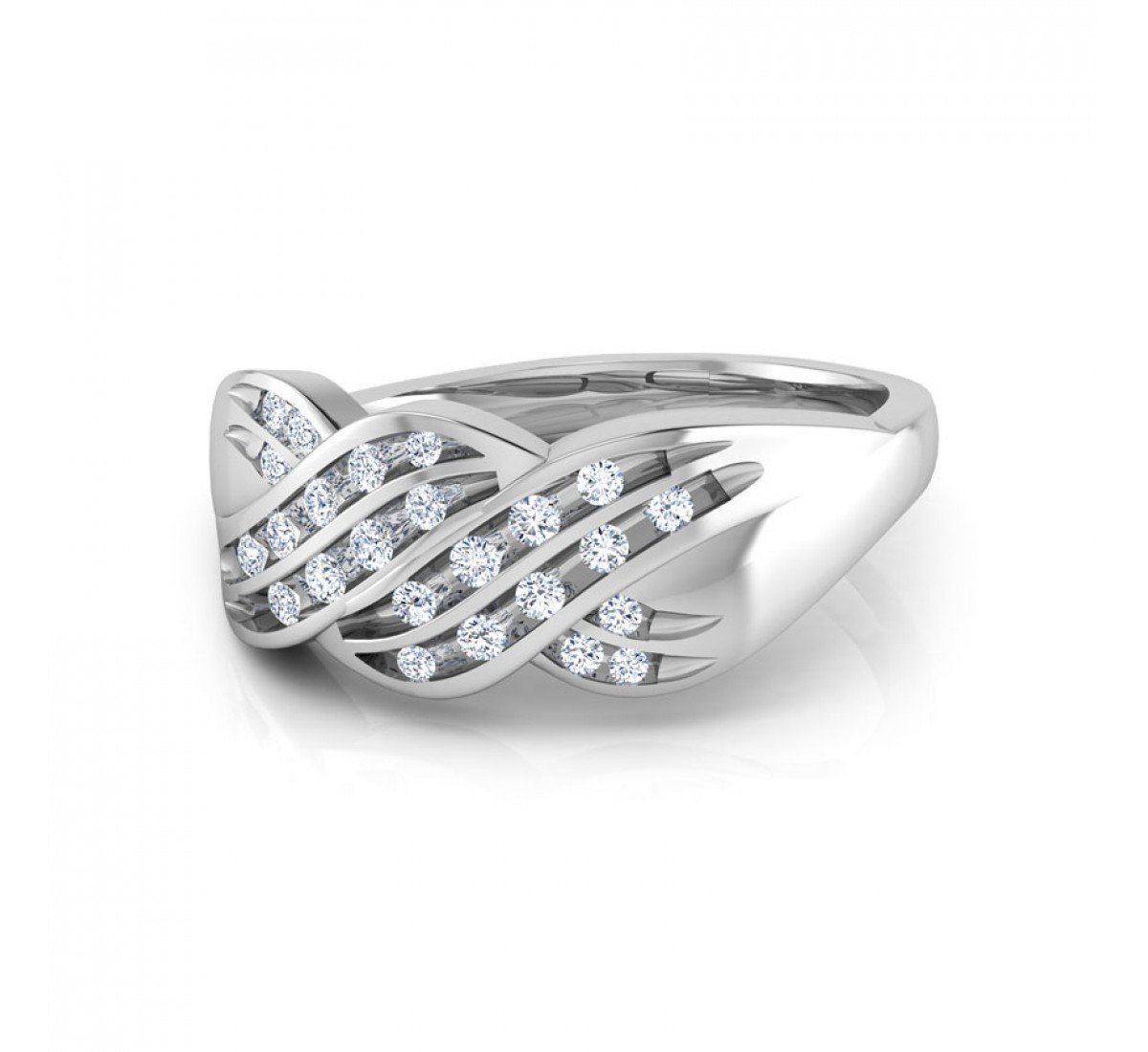 Dazzling Vine Diamond Ring