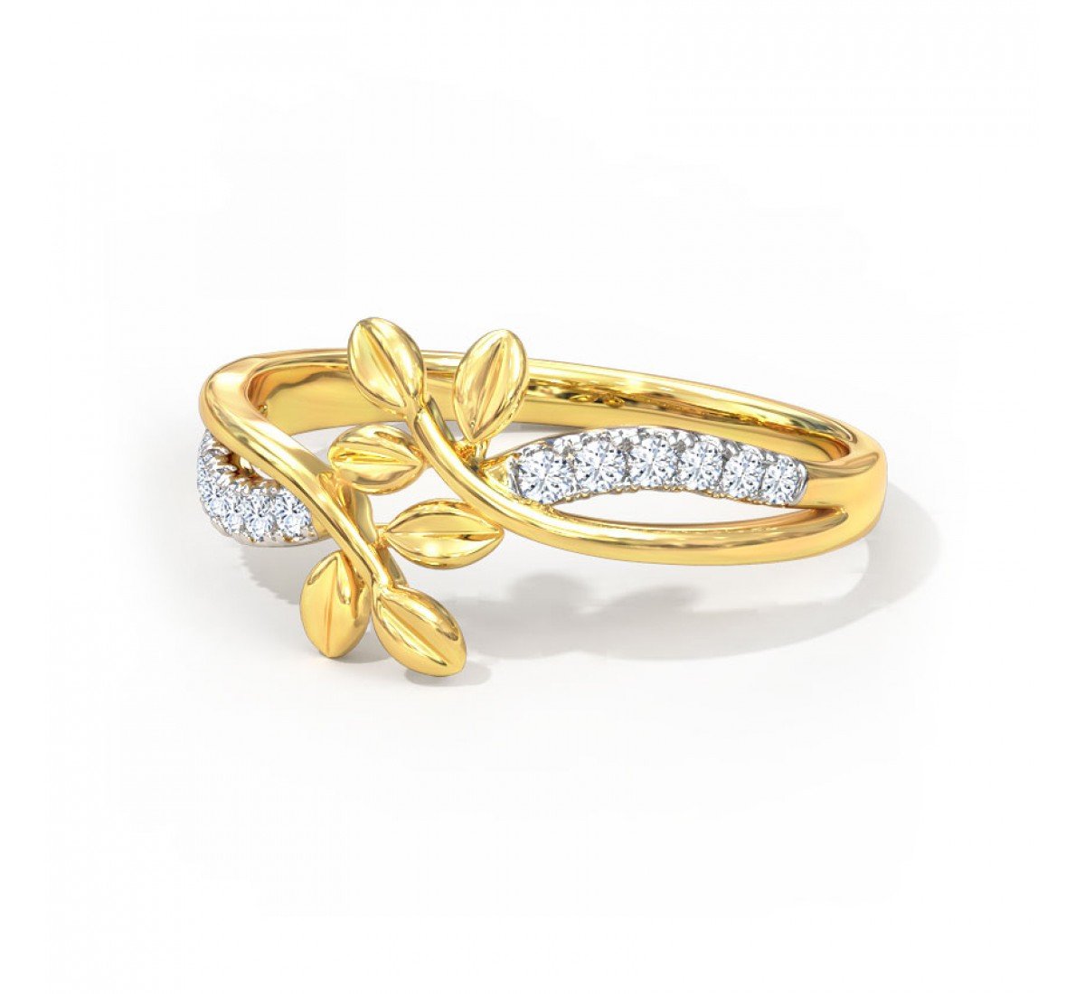 Enigma Crocus Diamond Ring