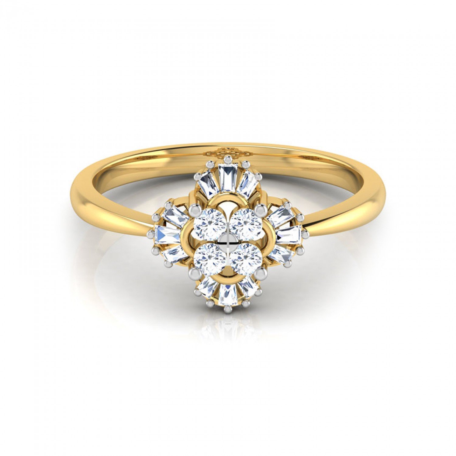 Manela Begonia Diamond Ring