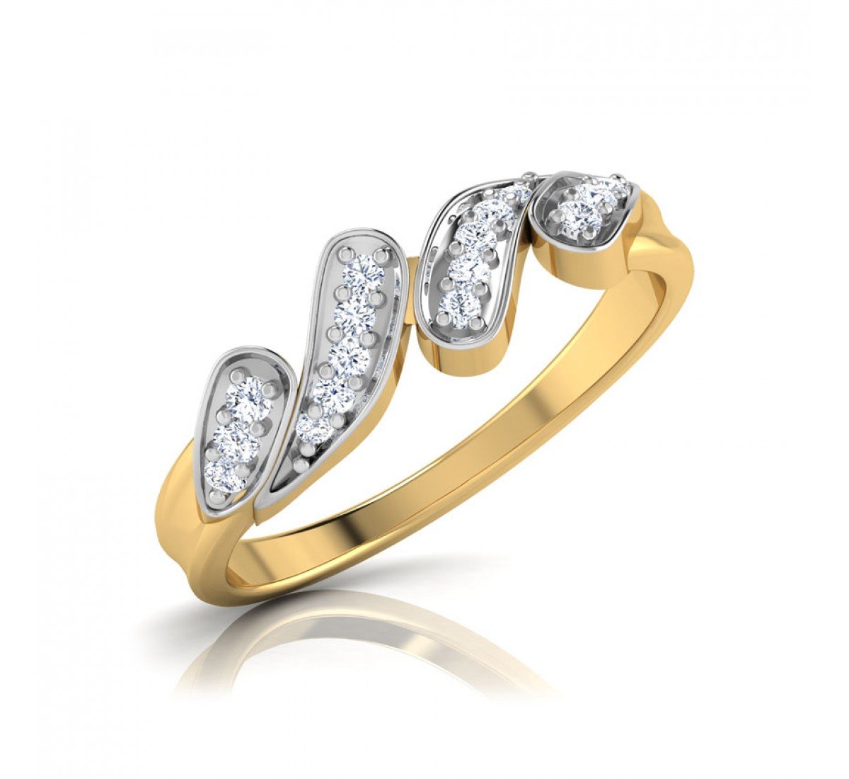 Coastal Luster Ensemble Diamond Ring