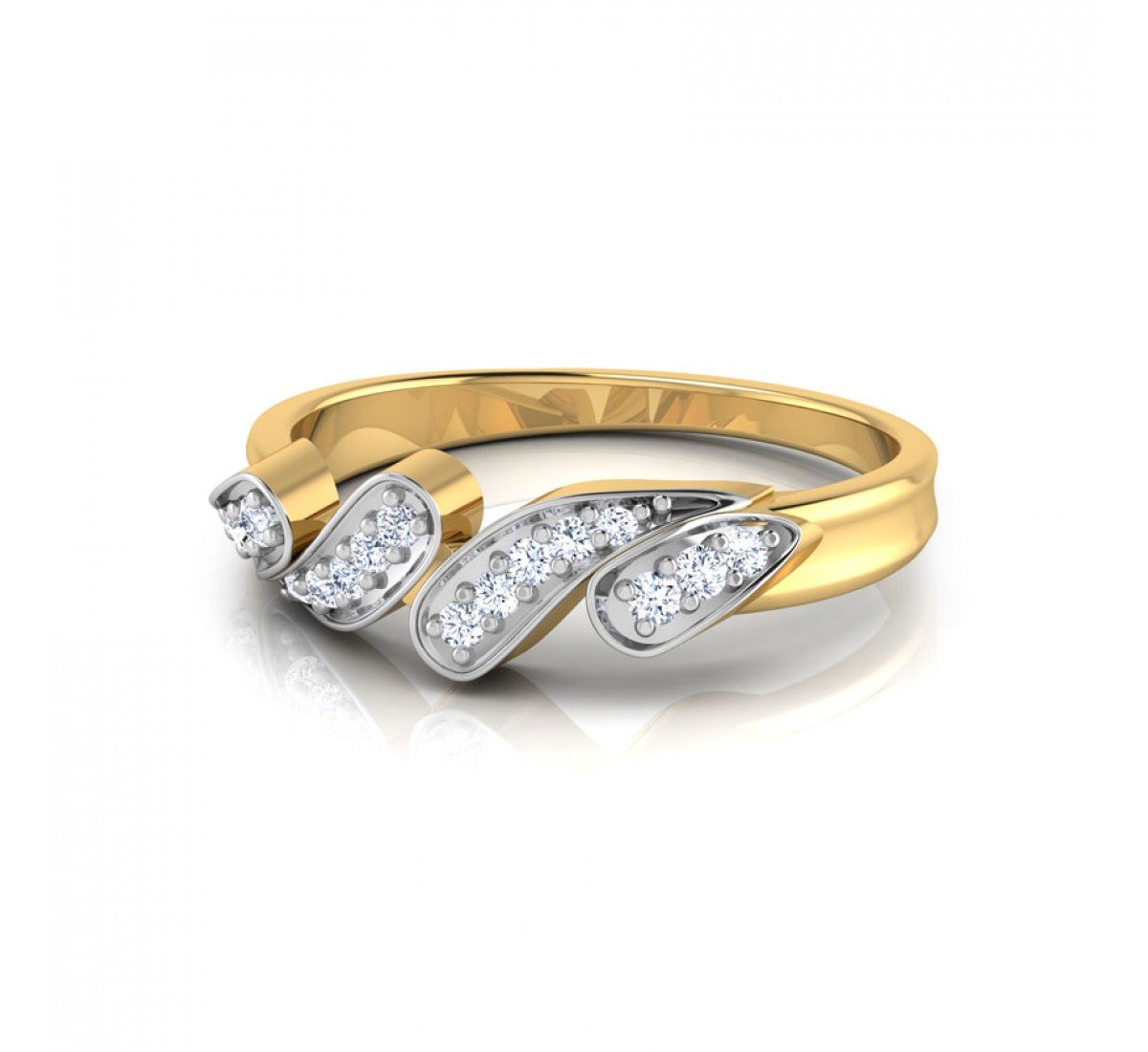 Coastal Luster Ensemble Diamond Ring