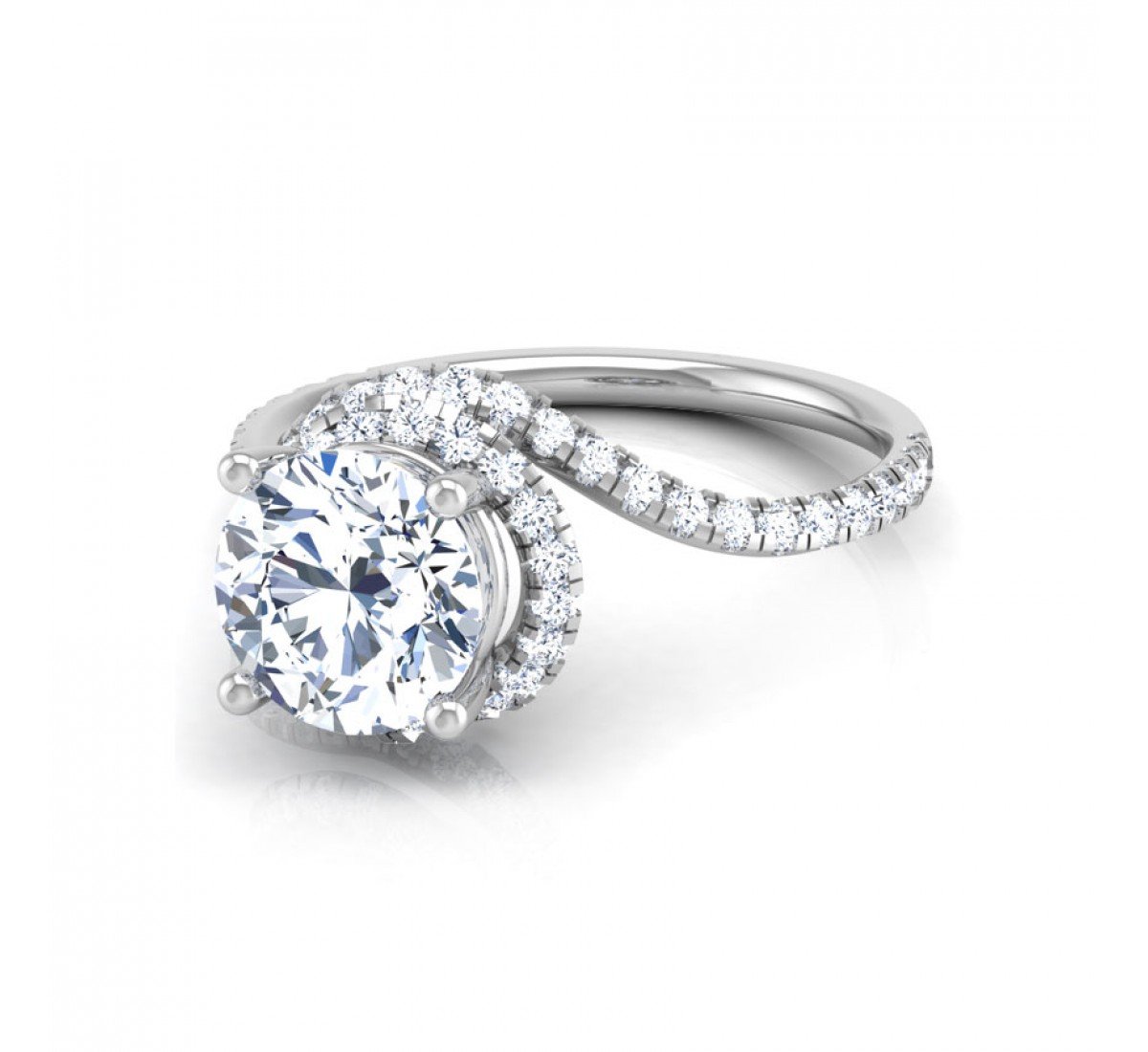 Bidu Eterna Solitaire Diamond Ring