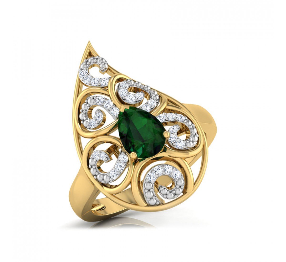 Avalanche Diamond Ring
