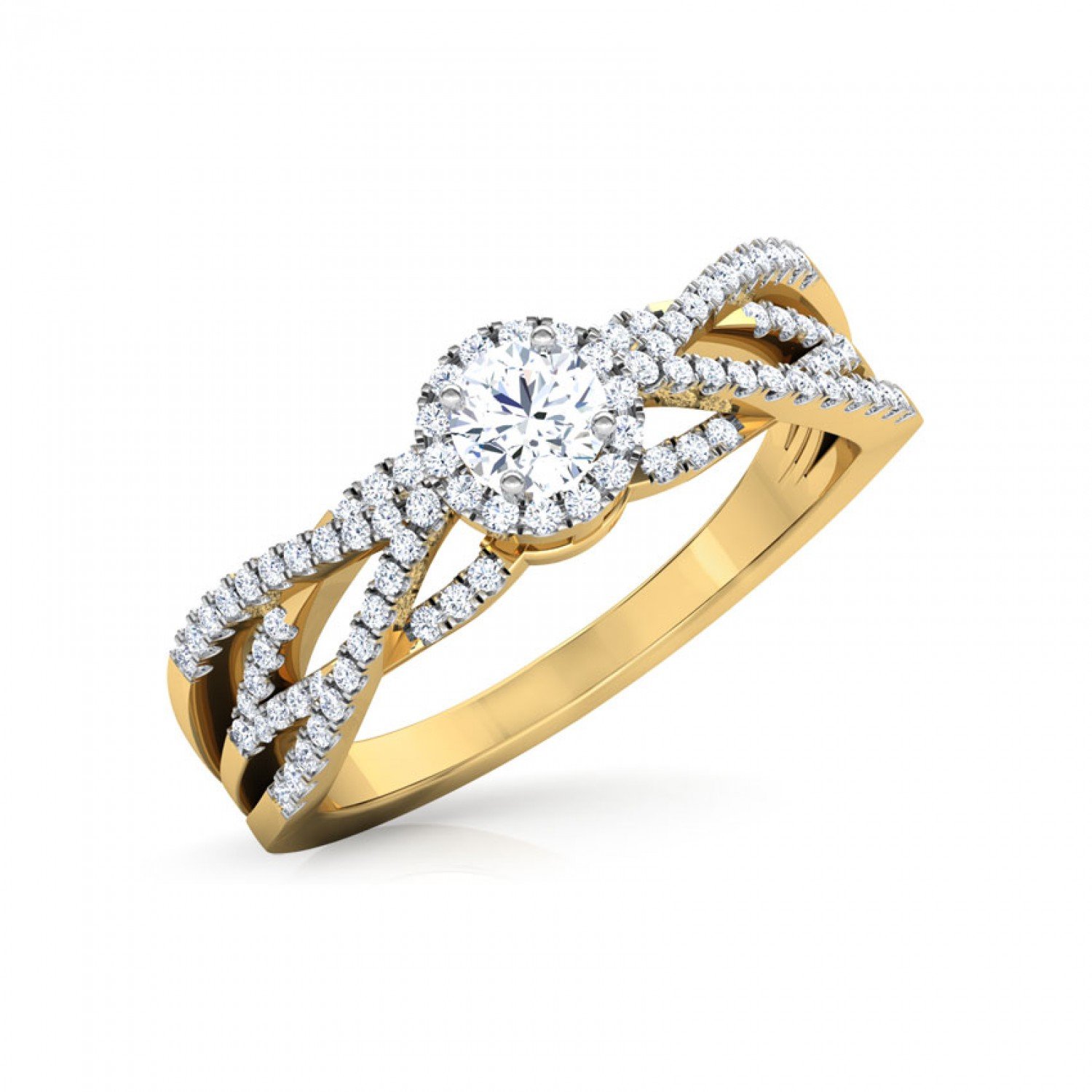 Crafted Supreme Solitaire Diamond Ring