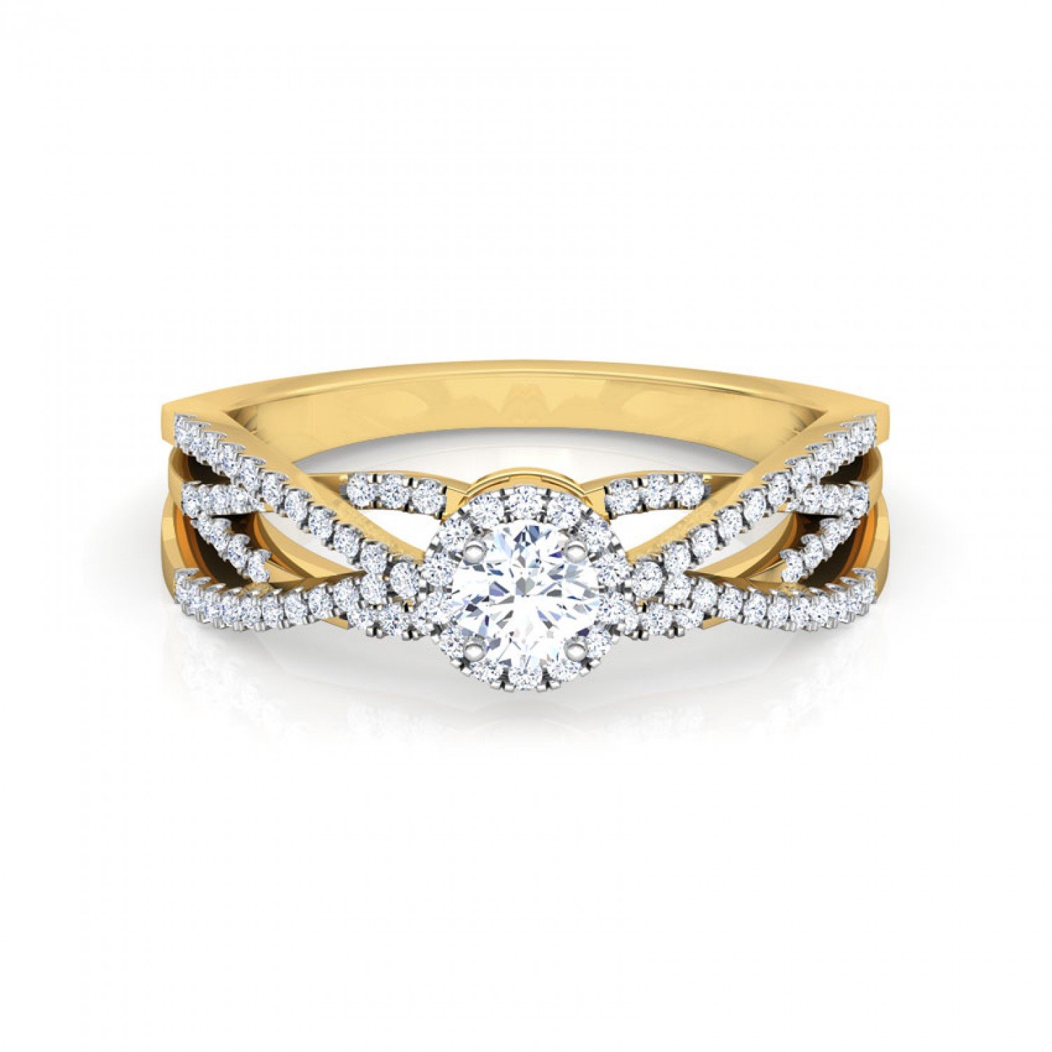 Crafted Supreme Solitaire Diamond Ring