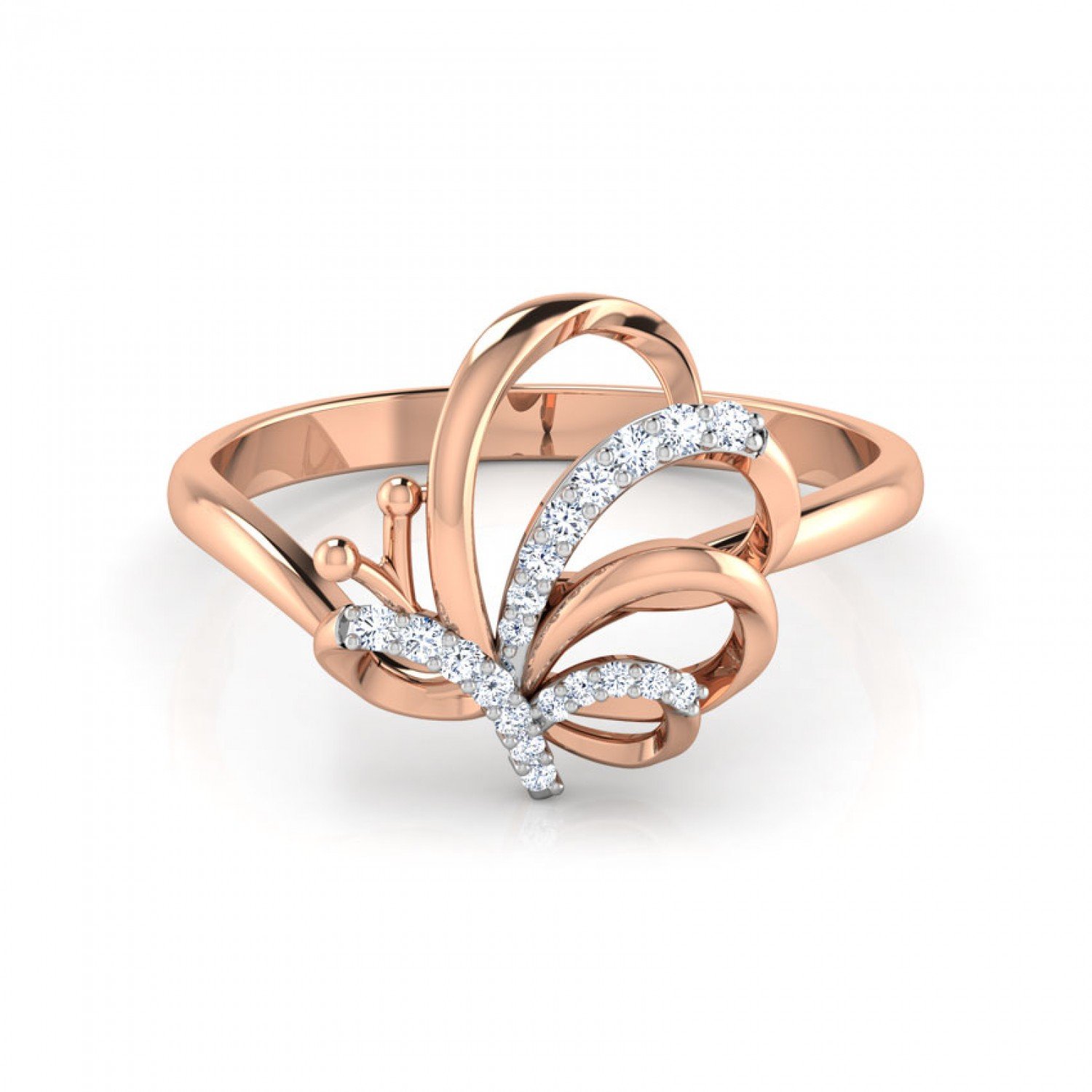 Pave Aberdine Diamond Ring
