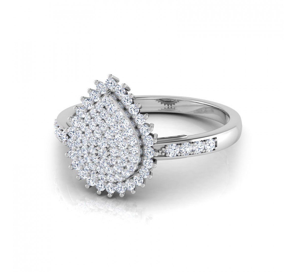 Majestic Pear Radiance Diamond Ring