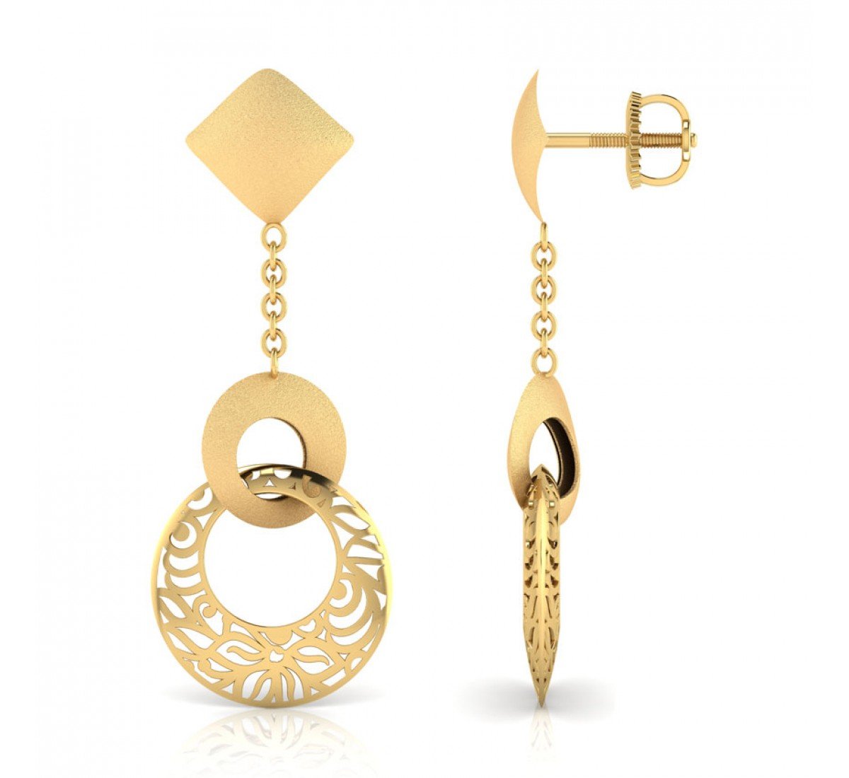 Arcane Luxor Gold Earrings