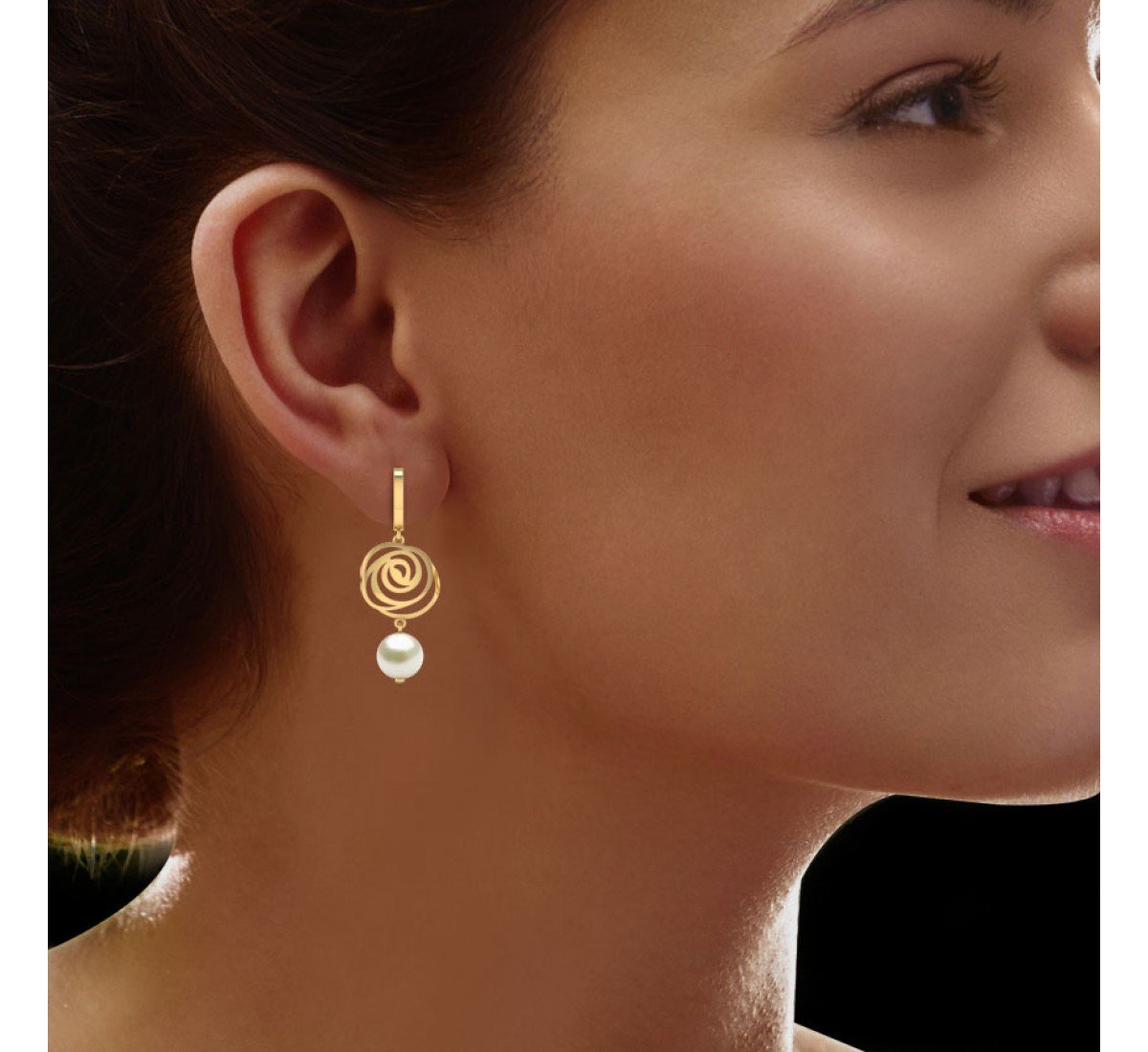 Prismia Daani Gold Earrings