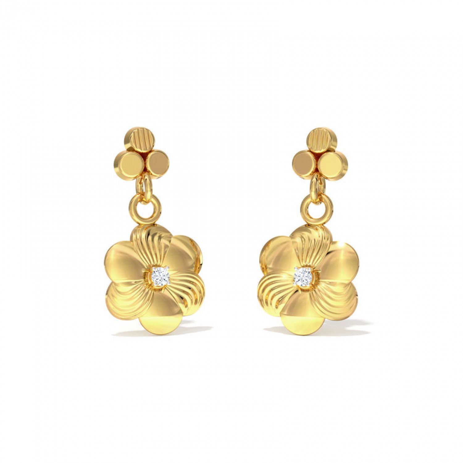 Lustra Crush Gold Earrings