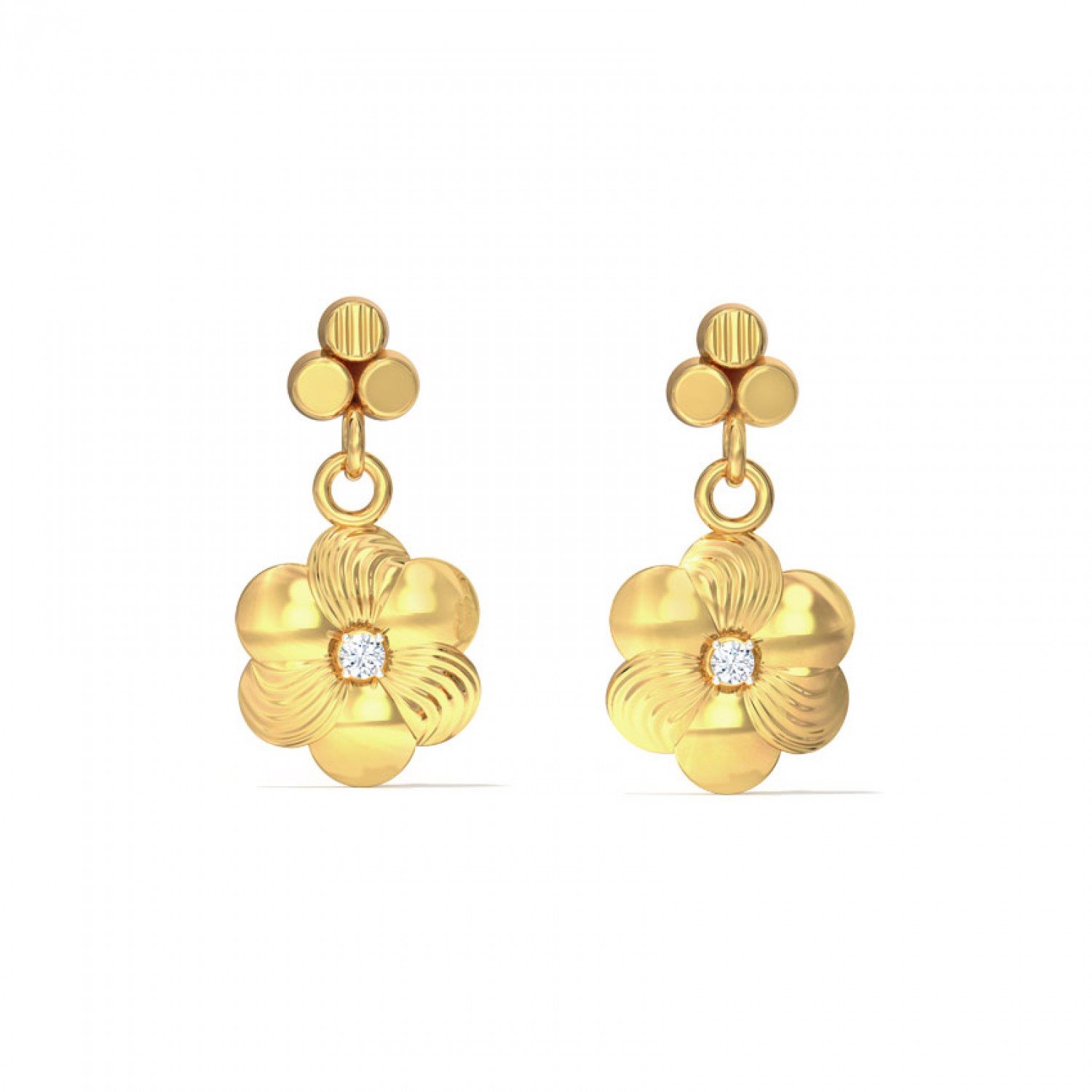 Lustra Crush Gold Earrings