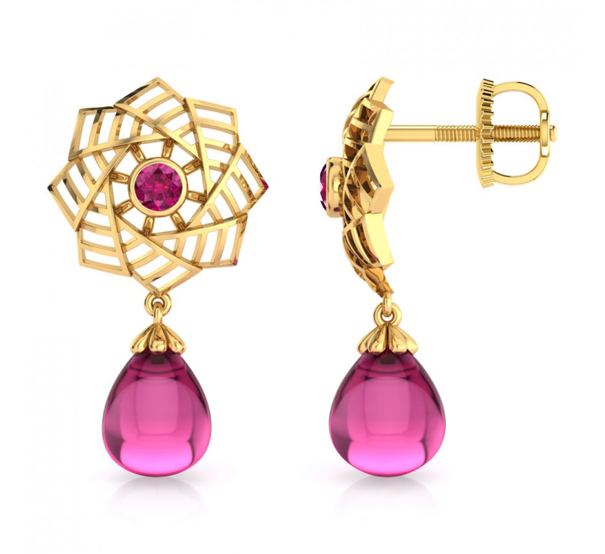 Eclat Melani Gold Earrings