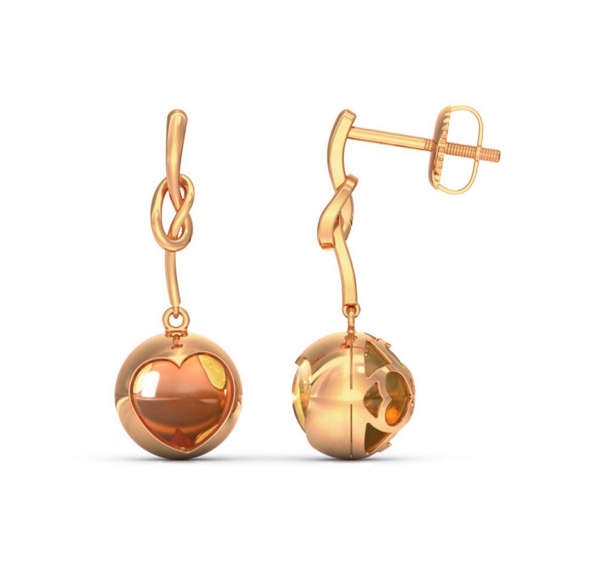 Harshini Starwar Gold Earrings