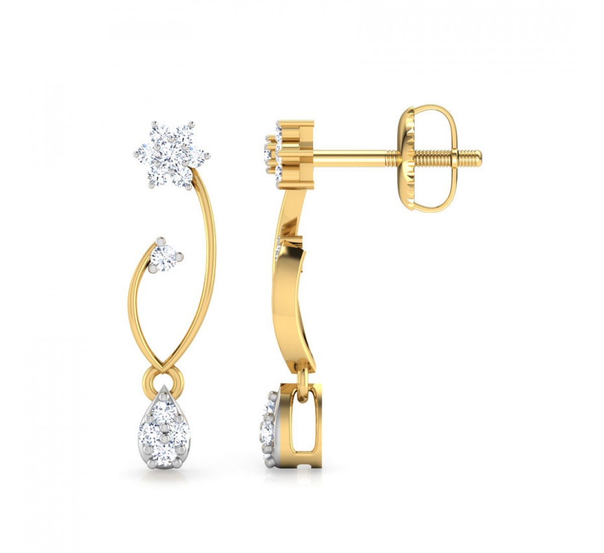 Mirageify Diamond Earrings