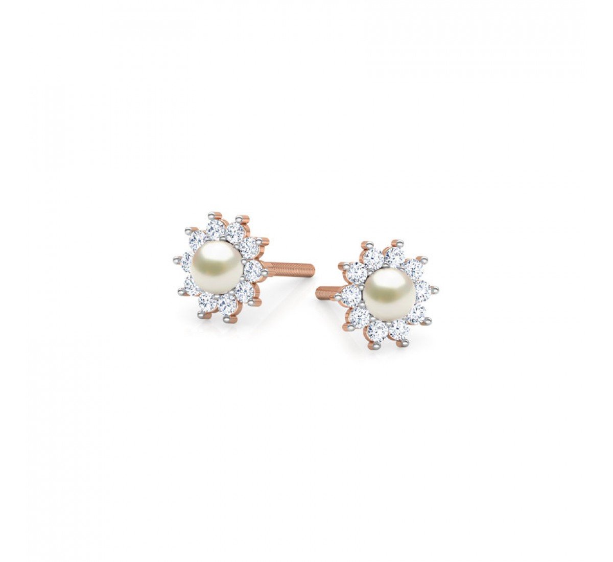 Azure Diamond Earrings