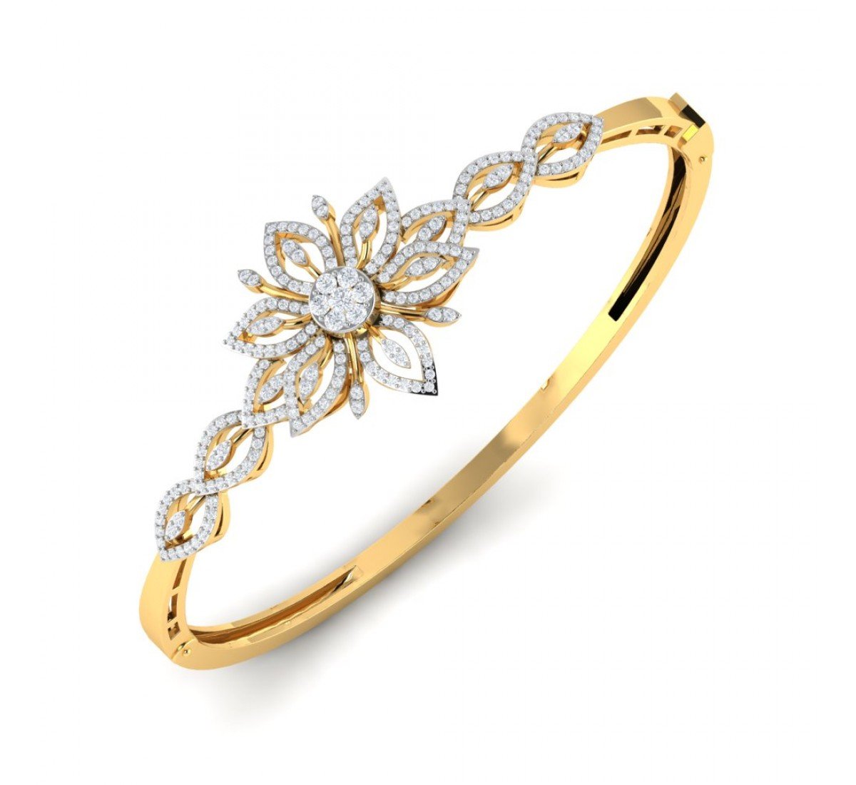Graceful Cynosure Diamond Bracelet