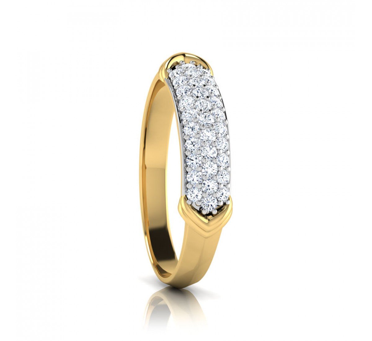 Arrowhead Gleaming Diamond Band