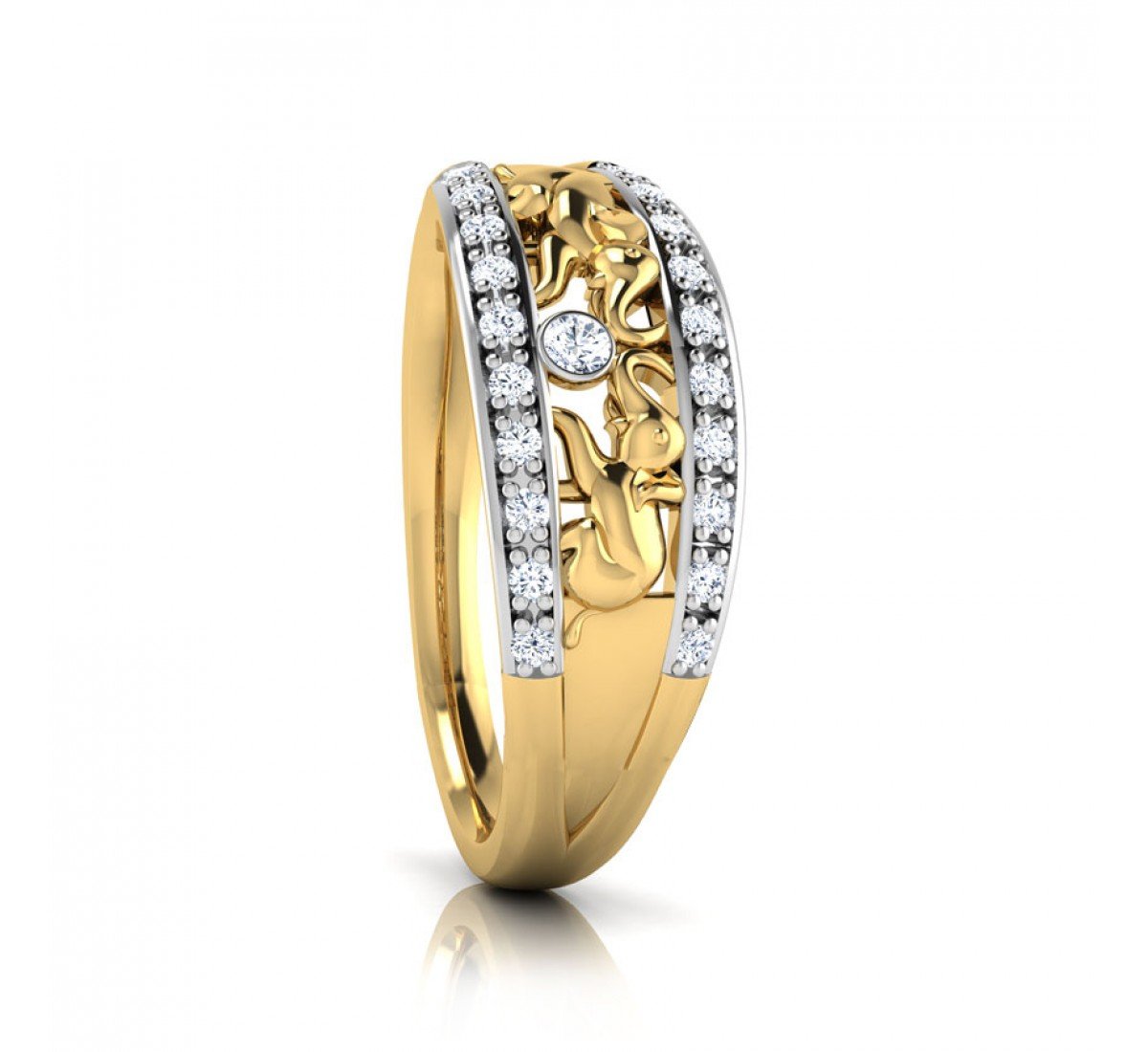 Botanical Brilliance Diamond Band