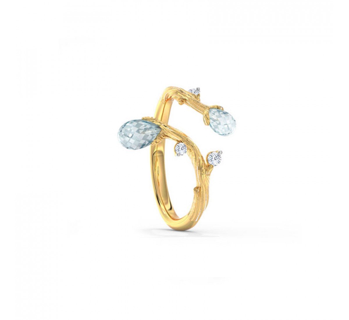 Stellan Dewdrops Gemstone Rin