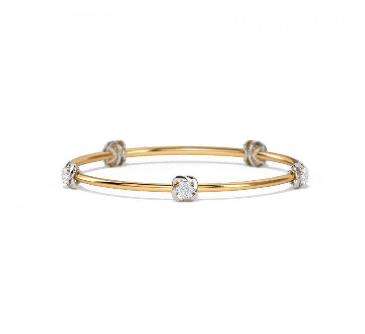Gracious Diamond Bangle