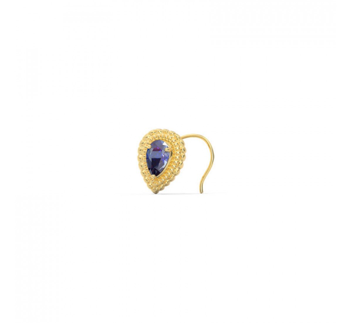Azalea Gemstone Nose Pin