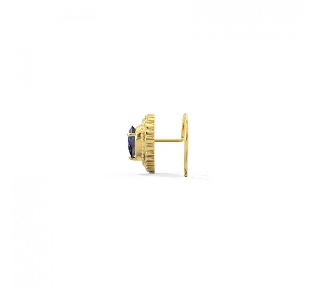 Azalea Gemstone Nose Pin